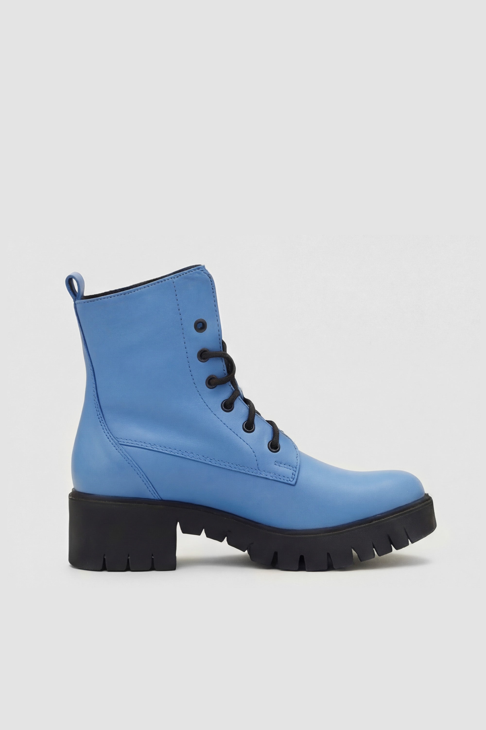 Image of BOHEMA dames vegan Boots Workers Nr. 3 Lichtblauw