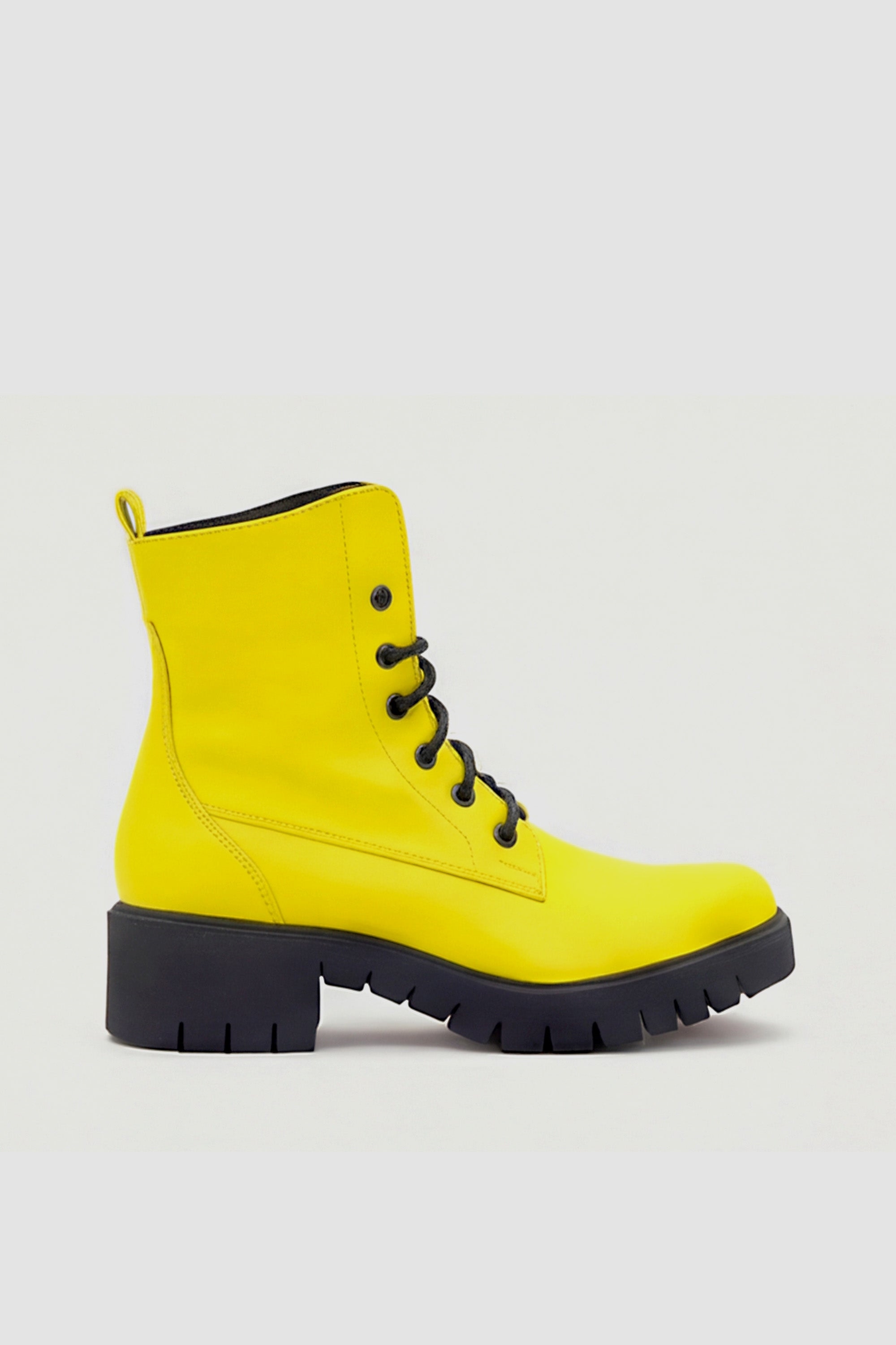 Image of BOHEMA dames vegan Werkschoenen Nr. 3 Geel