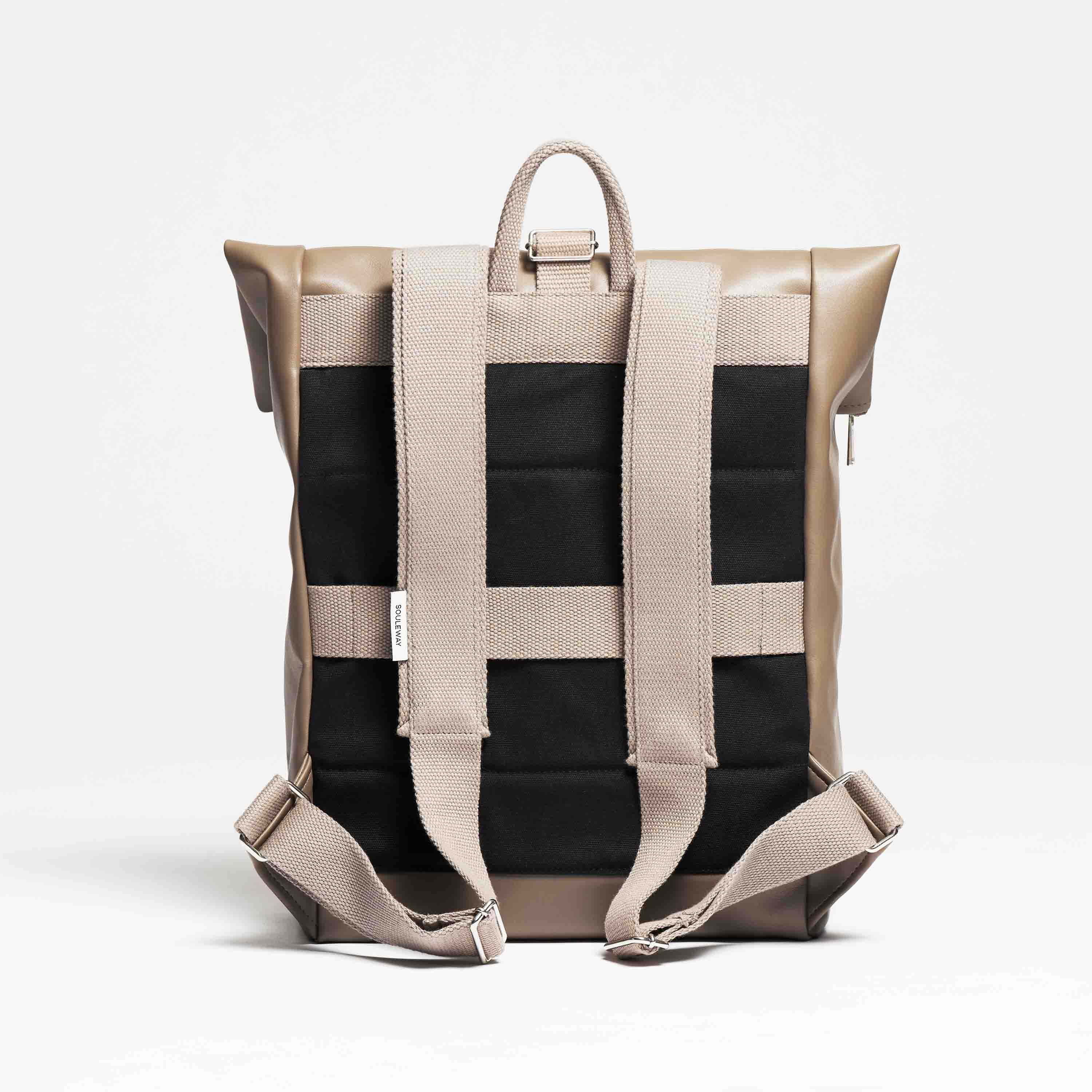 Souleway Rugzak Met Opvouwbaar Bovenwerk, Mokkabruin