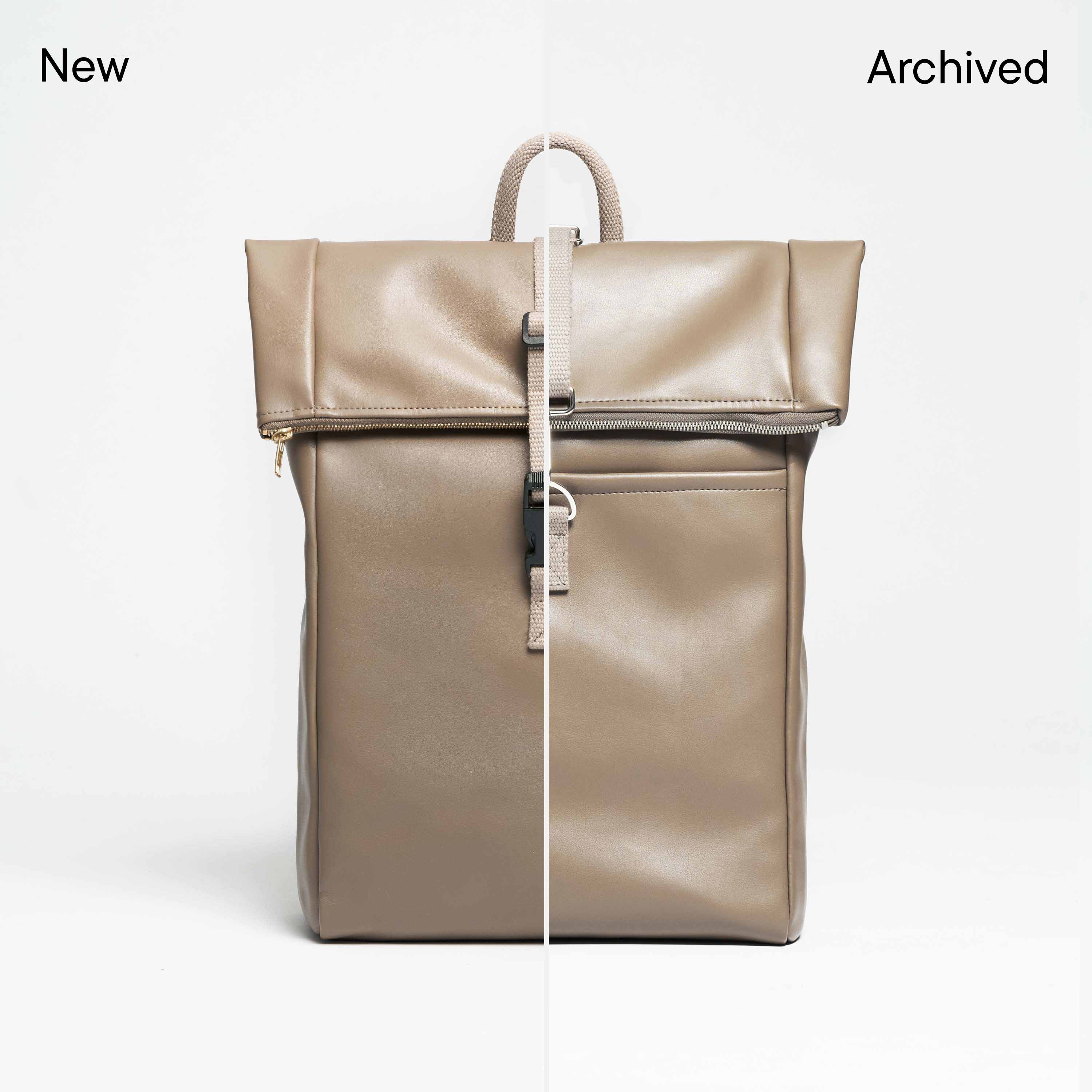 Souleway Rugzak Met Opvouwbaar Bovenwerk, Mokkabruin