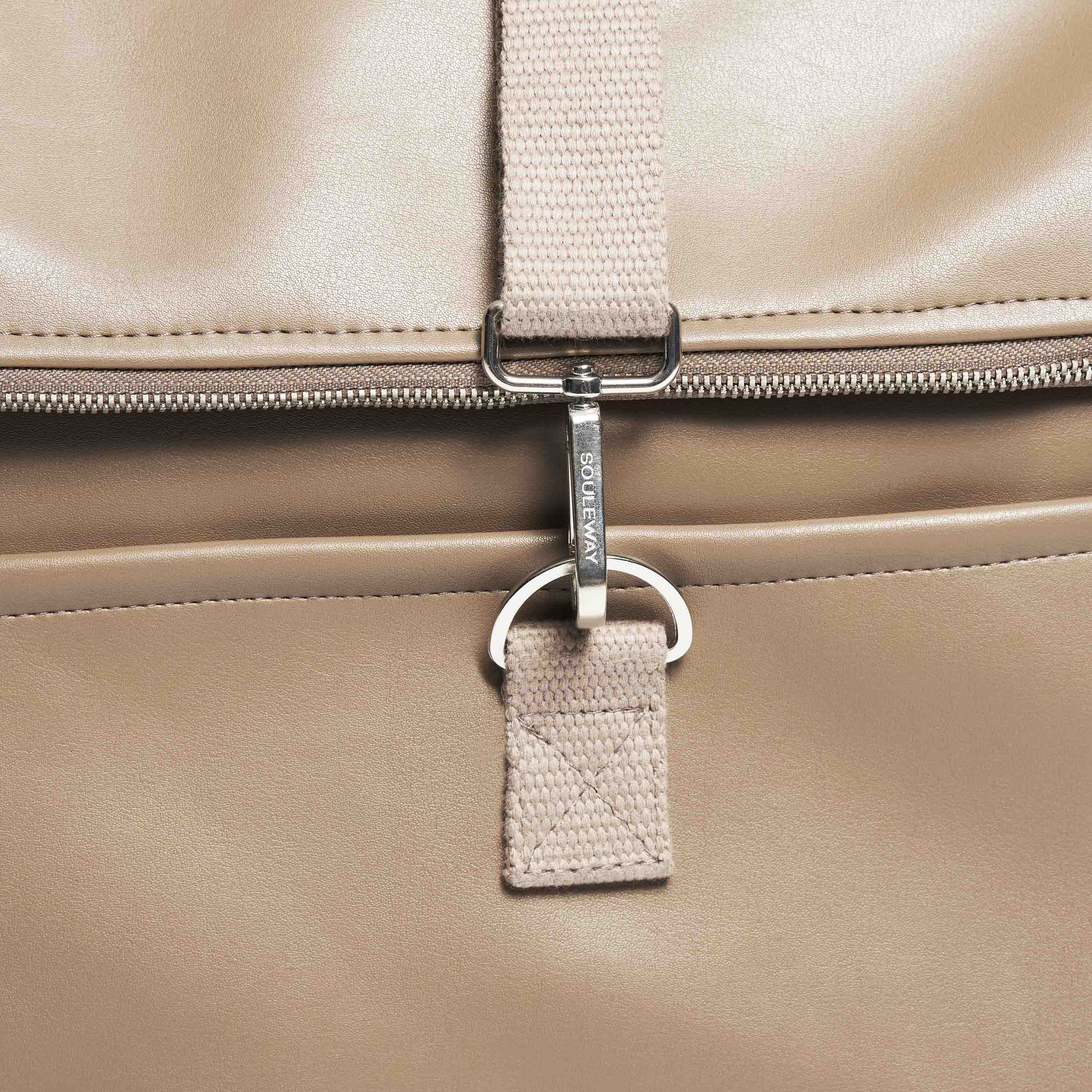 Souleway Rugzak Met Opvouwbaar Bovenwerk, Mokkabruin