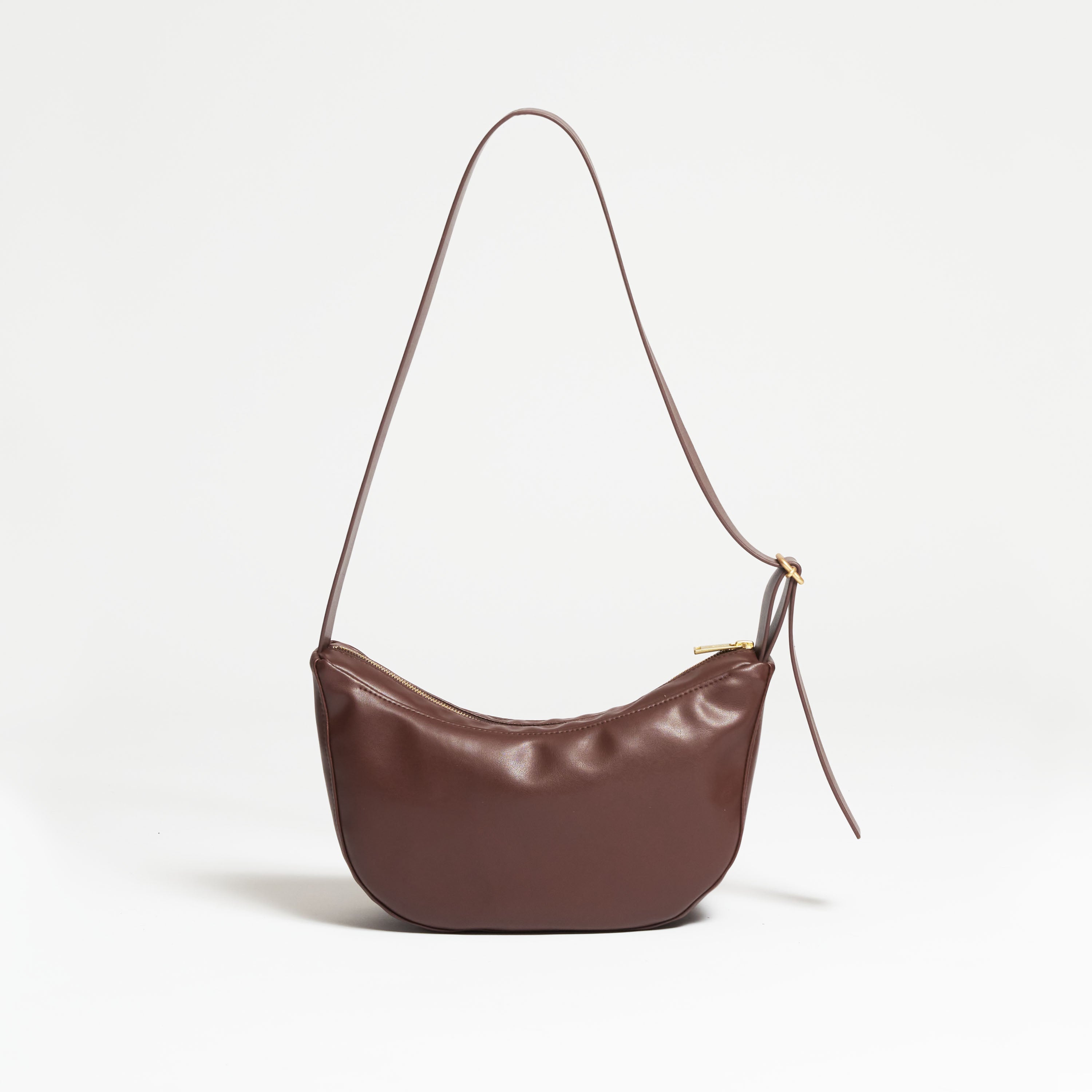 Souleway Crossbodytas Half Moon S Chocoladebruin