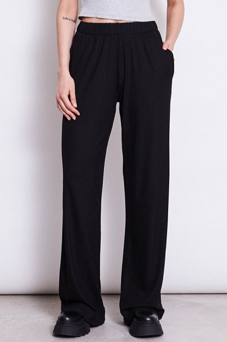 Image of JAN 'N JUNE dames vegan Broek Smilla Zwart