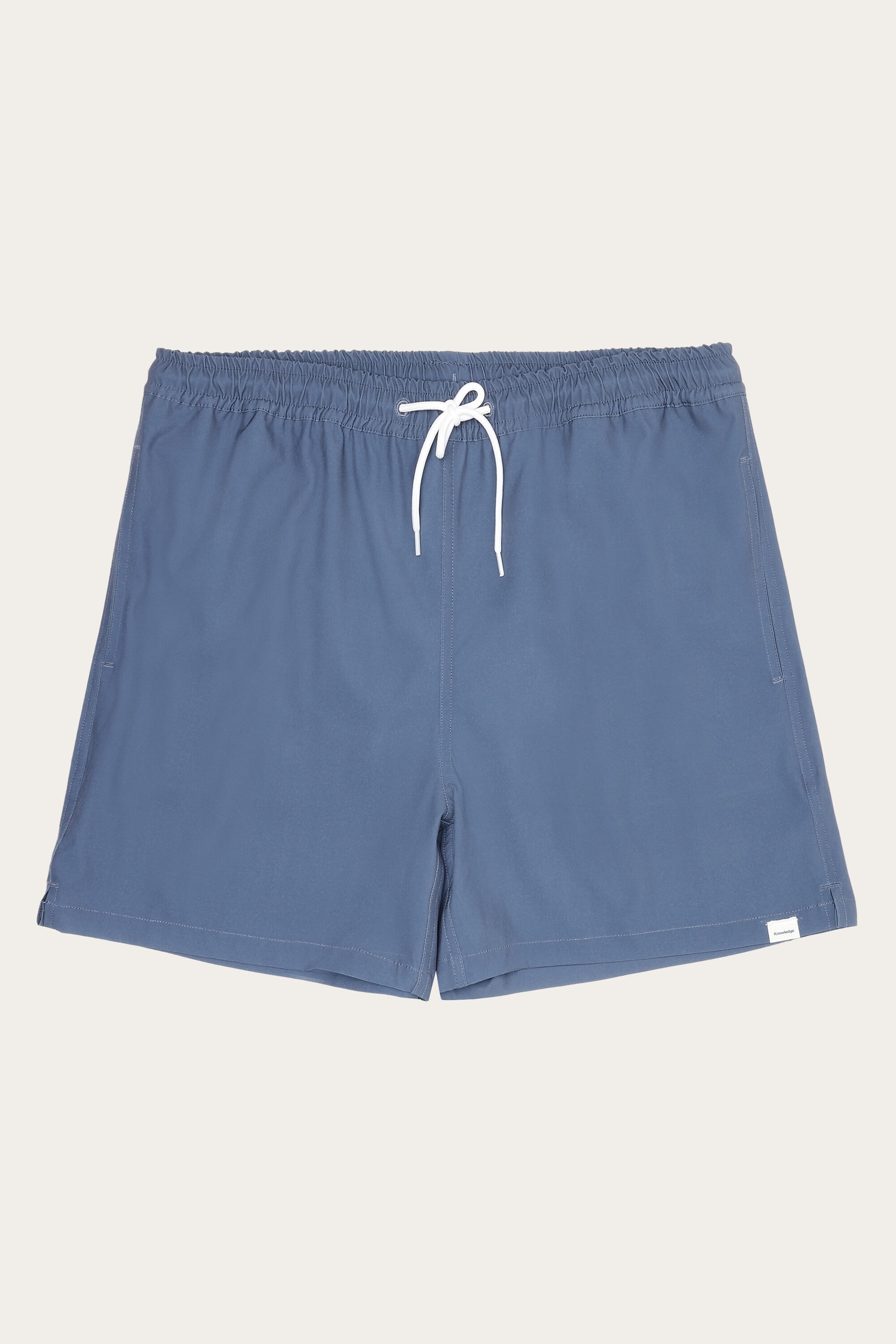 KnowledgeCotton Apparel Herren vegan Badehose Herren Bay Stretch Vintage Indigo