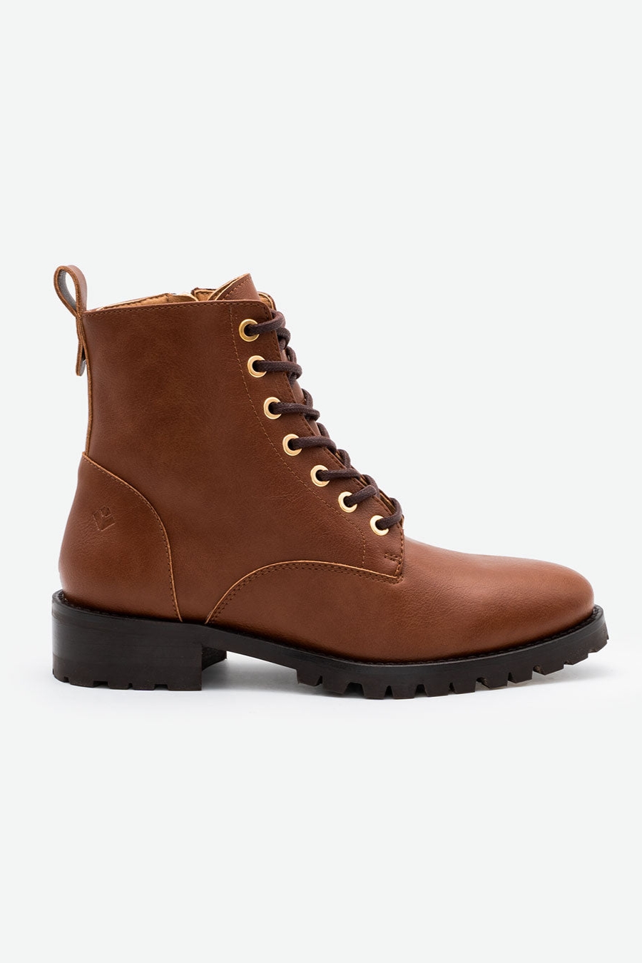 111409 - Damen vegan Stiefel Damen AthÃ©na Braun