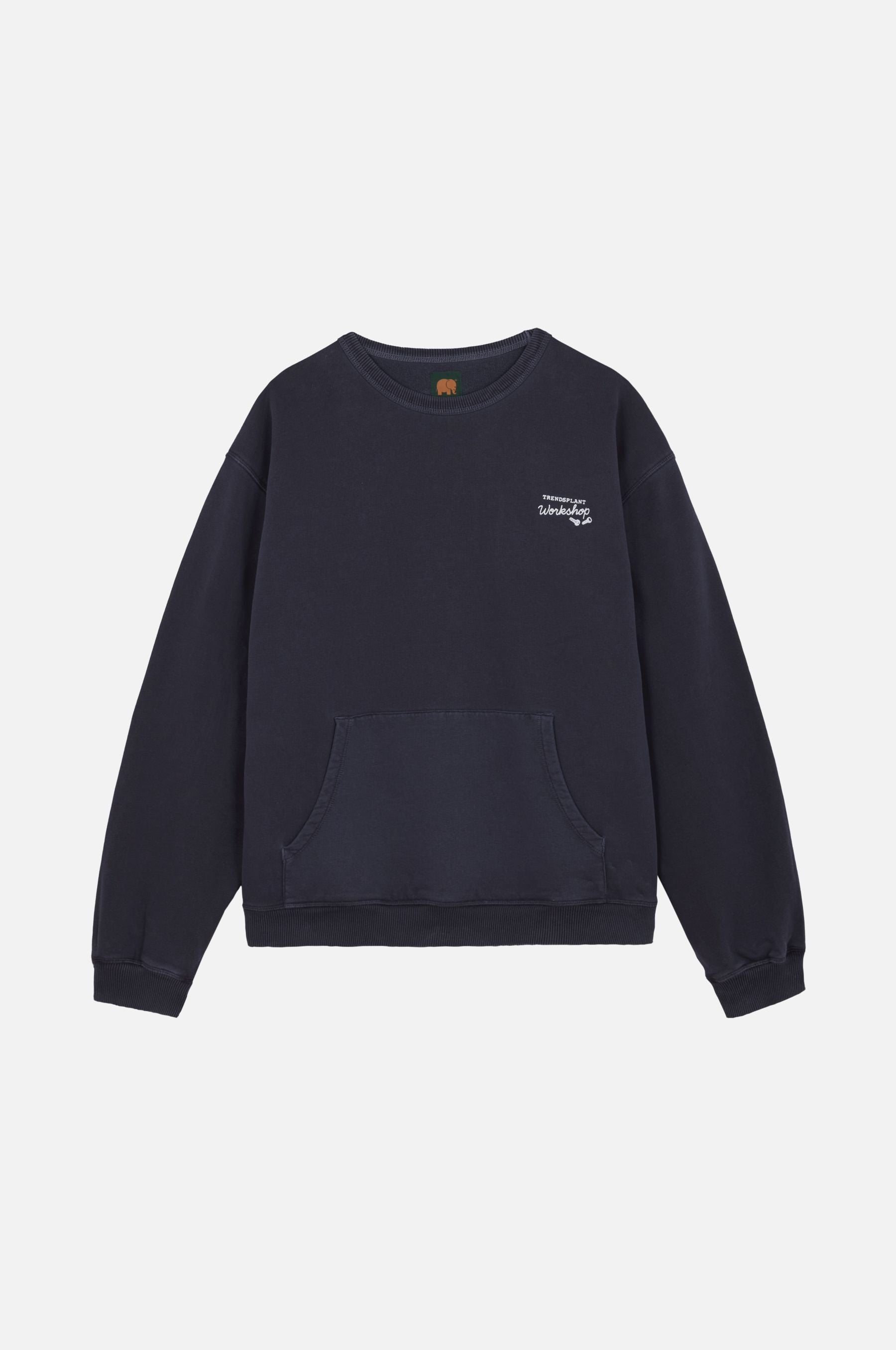 Trendsplant men vegan Sweater The Garage Baritone Blue