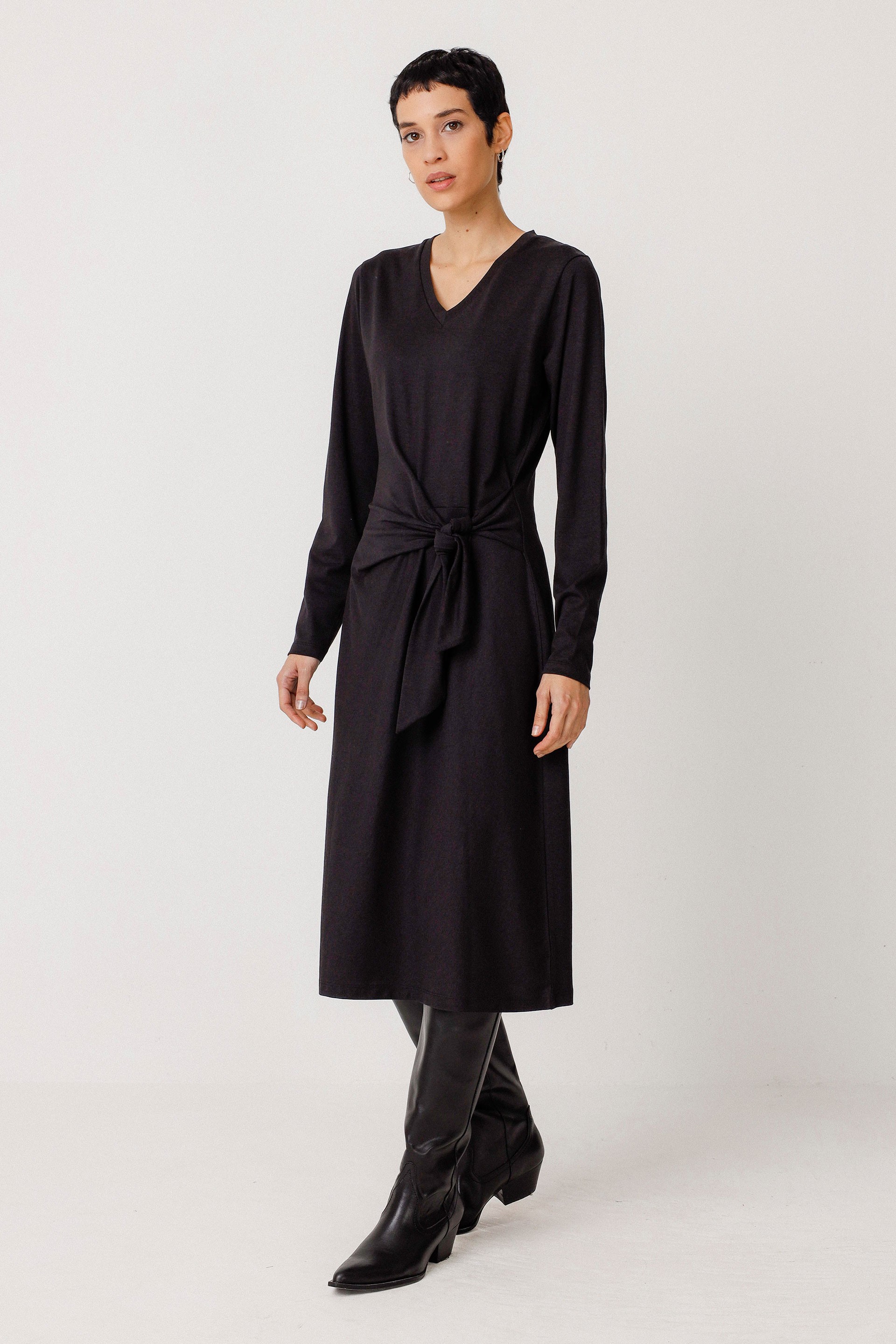 Image of SKFK dames vegan Jurk Luar Zwart