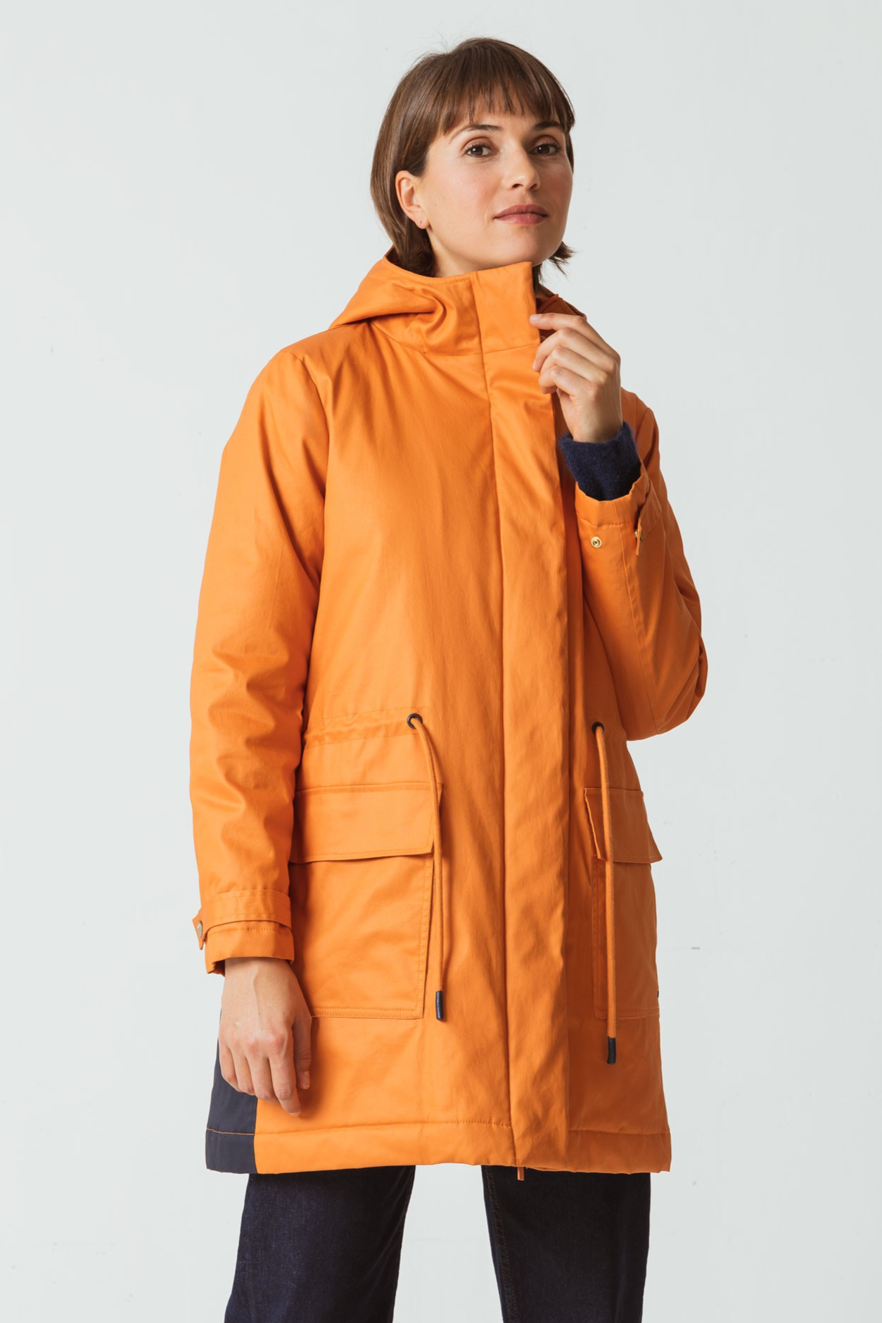 Image of SKFK dames vegan Jas Maitane Oranje