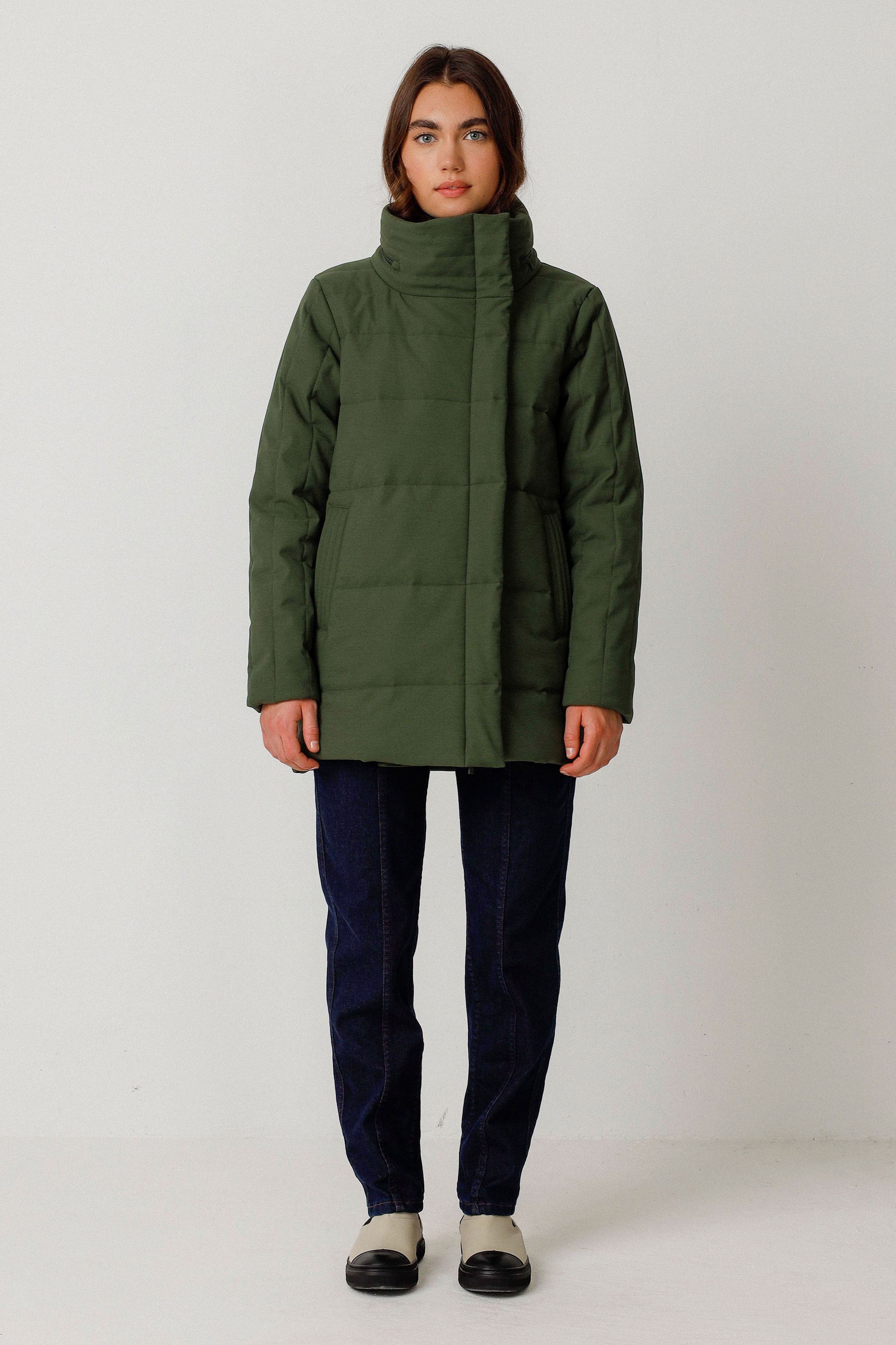 111638 - Damen vegan Jacke Inuntze GrÃ¼n