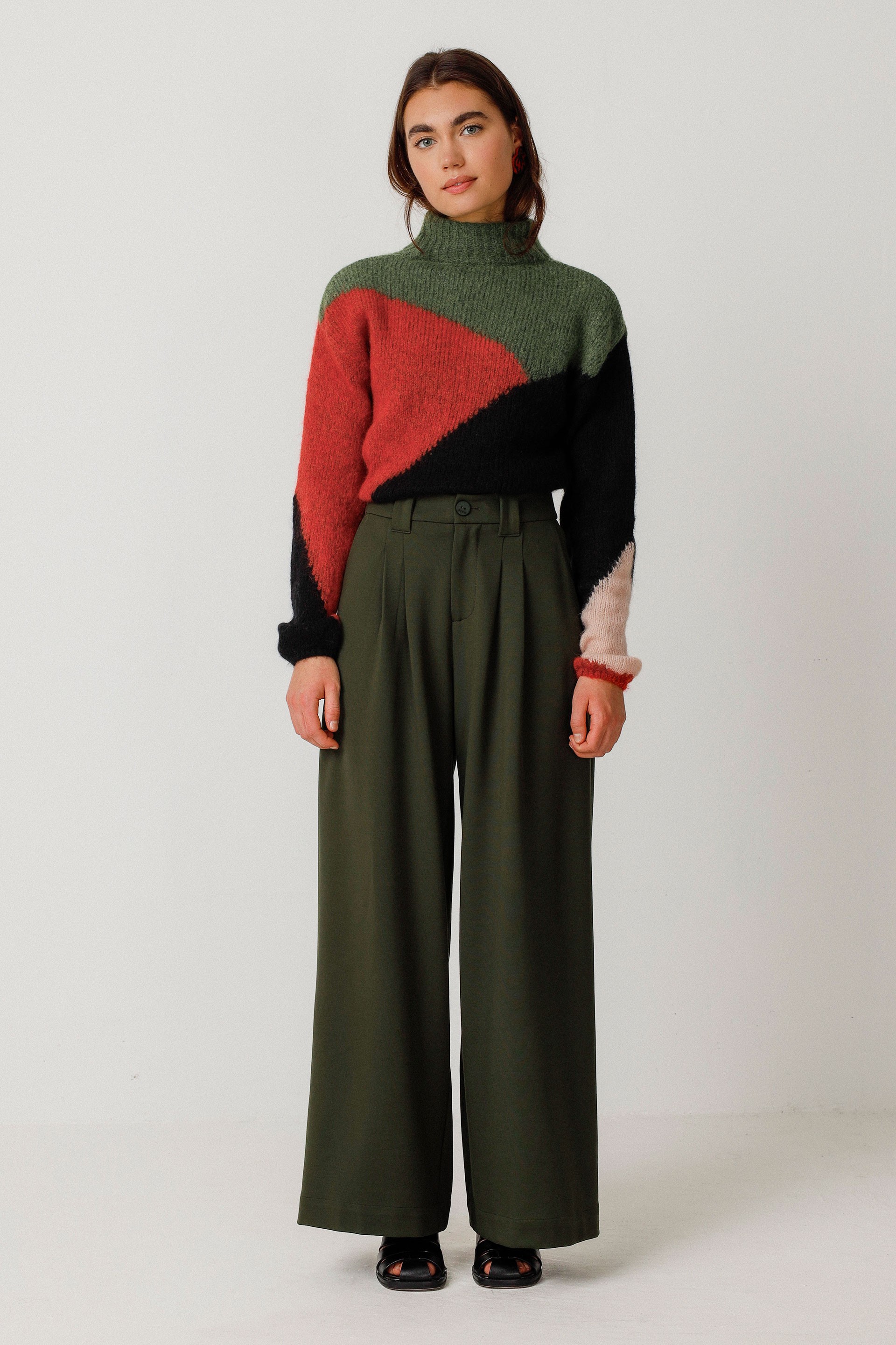 111713 - Damen vegan Hose Nia Green