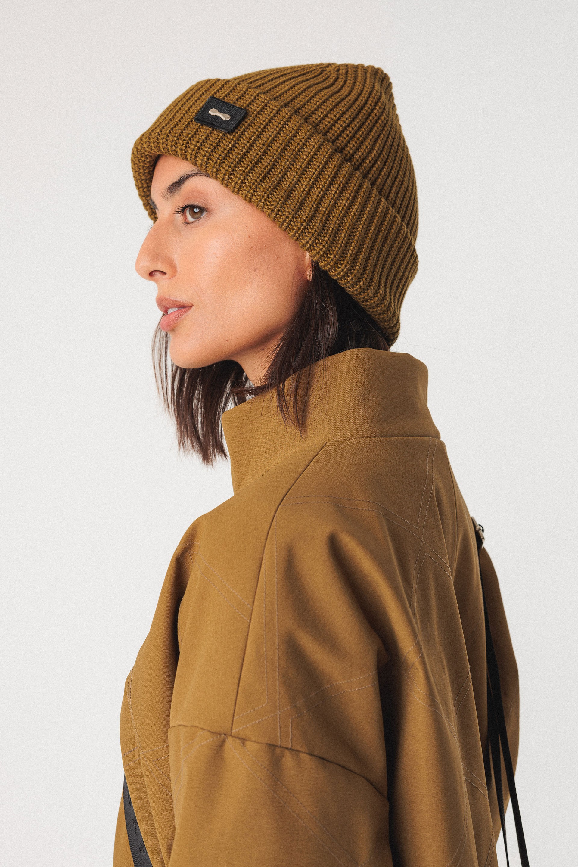 SKFK womens vegan Beanie Zala Brown