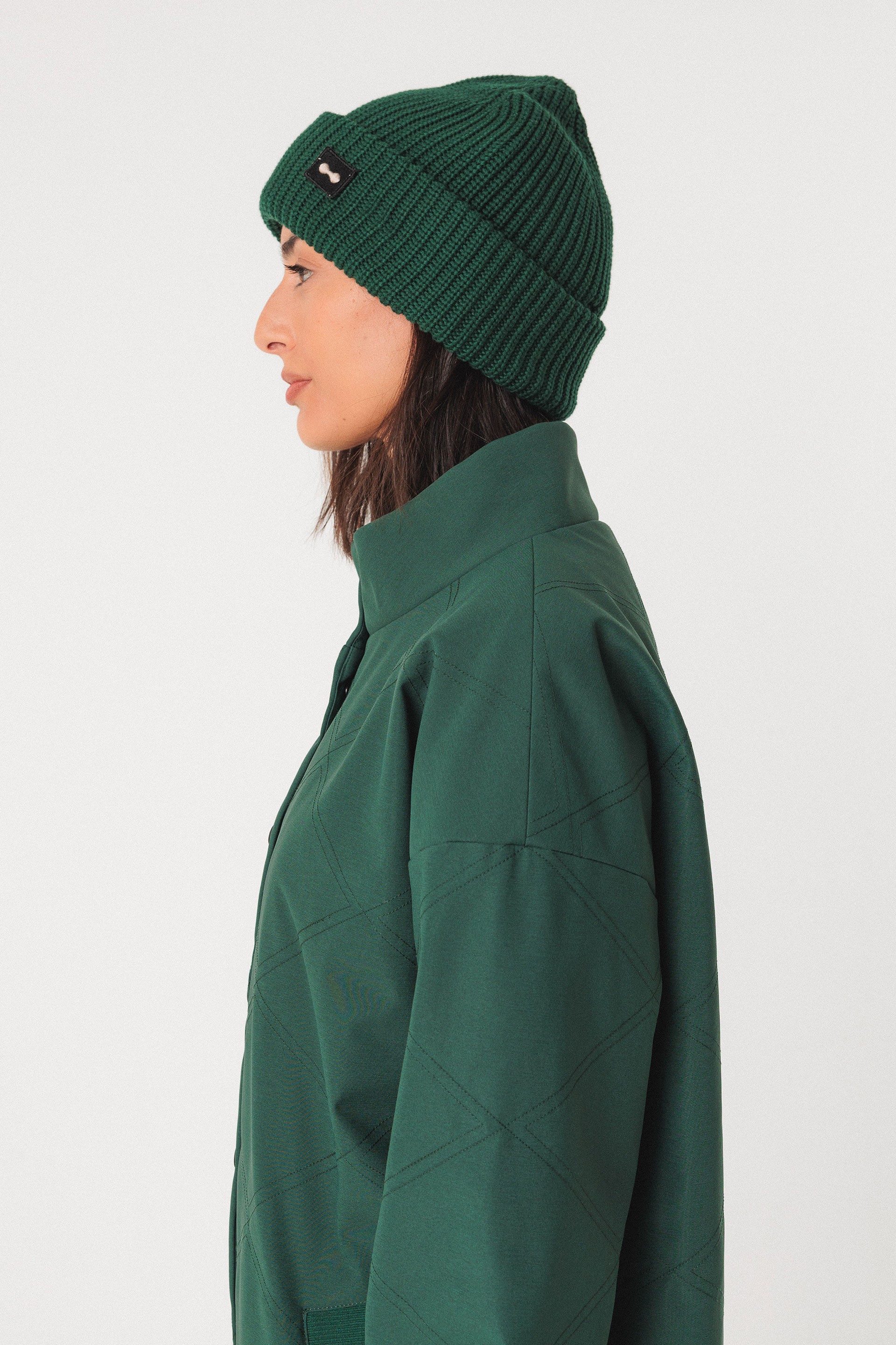 SKFK womens vegan Beanie Zala Green