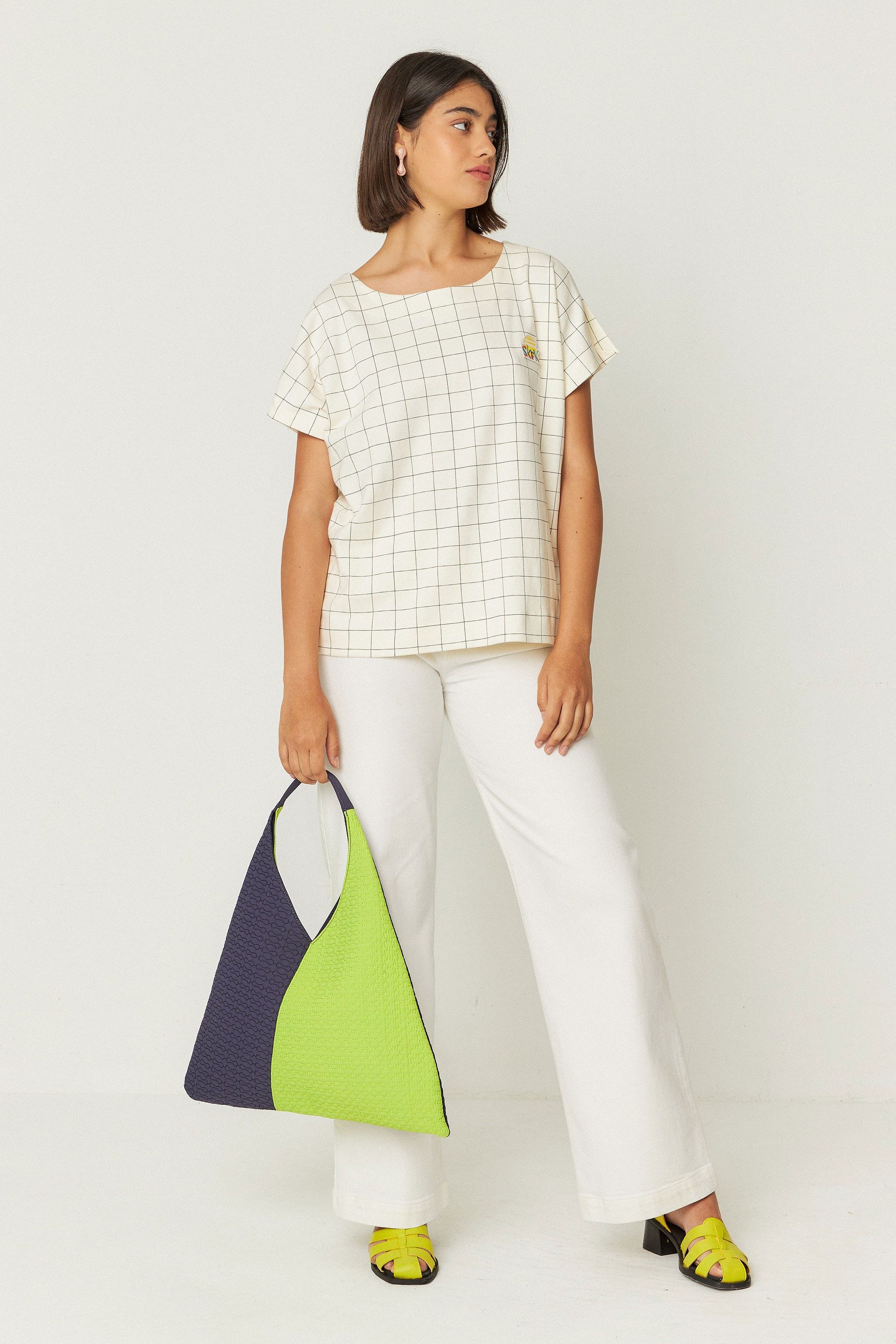 112215 - Damen vegan Tragetasche Arlet Grün 112215 - Damen vegan Tragetasche Arlet Grün