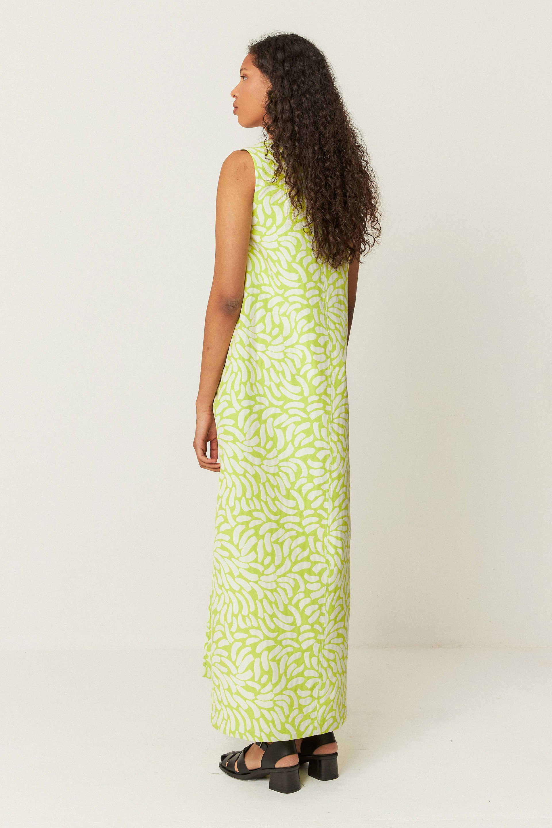 SKFK womens vegan Dress Gabriela Green
