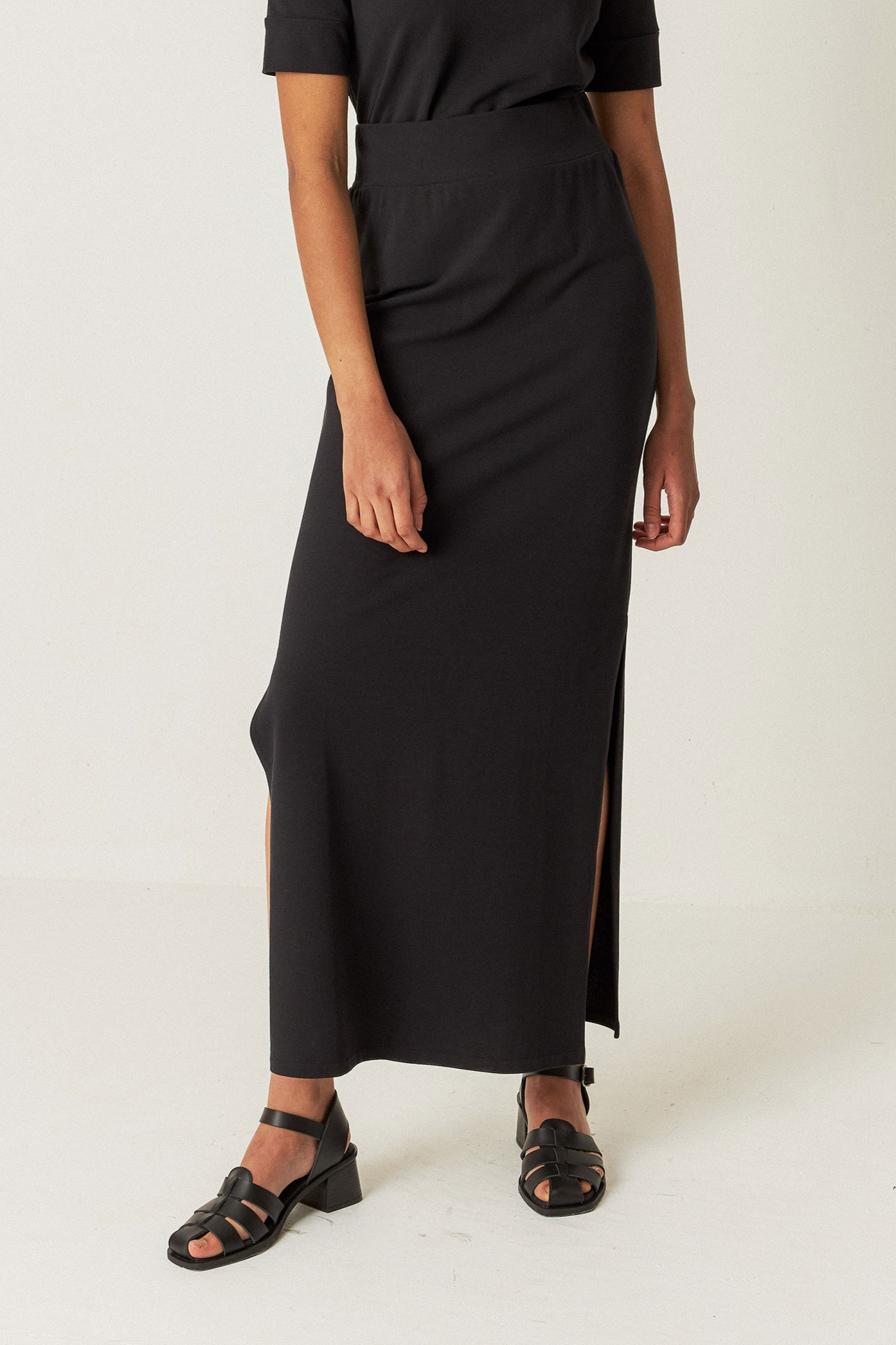 Image of SKFK dames vegan Rok Aztu Zwart