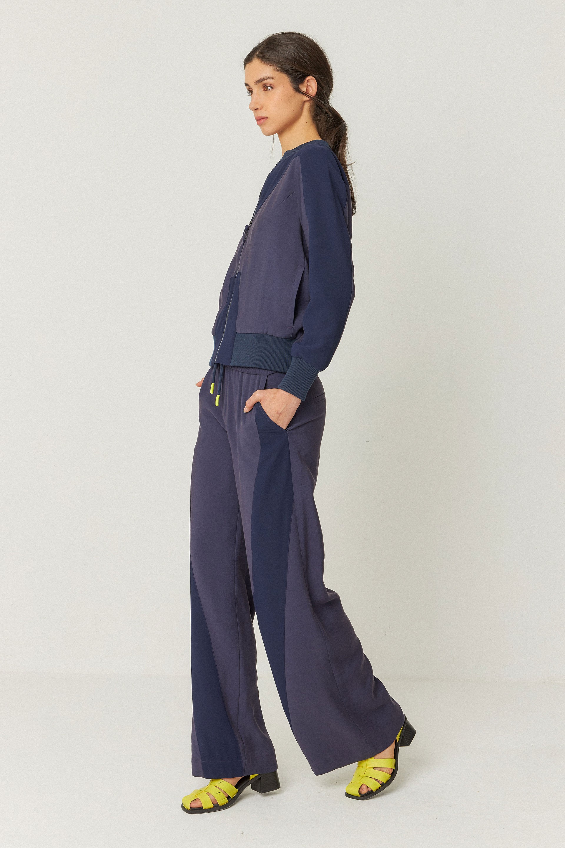 SKFK womens vegan Sweatpants Igone Blue