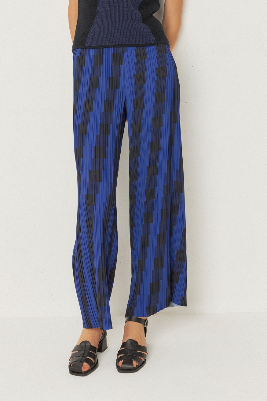 112383 - Damen vegan Hose Jordana Blau