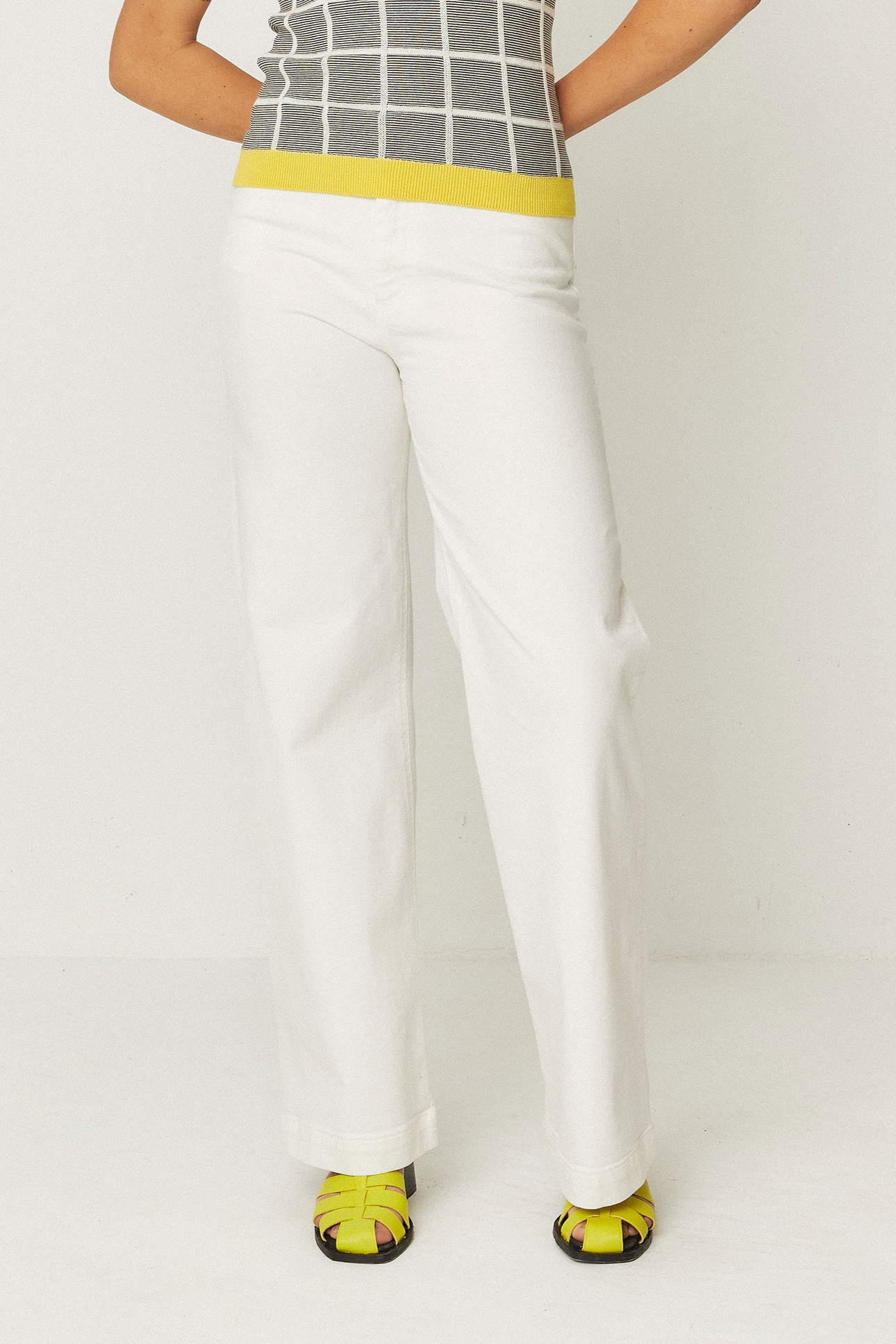 SKFK Damen vegan Hose Ainhize Wei&Atilde;Ÿ