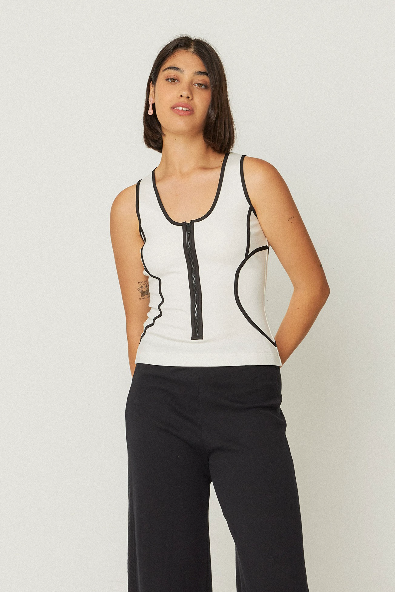 SKFK Damen vegan T-Shirt Irane Wei&Atilde;Ÿ