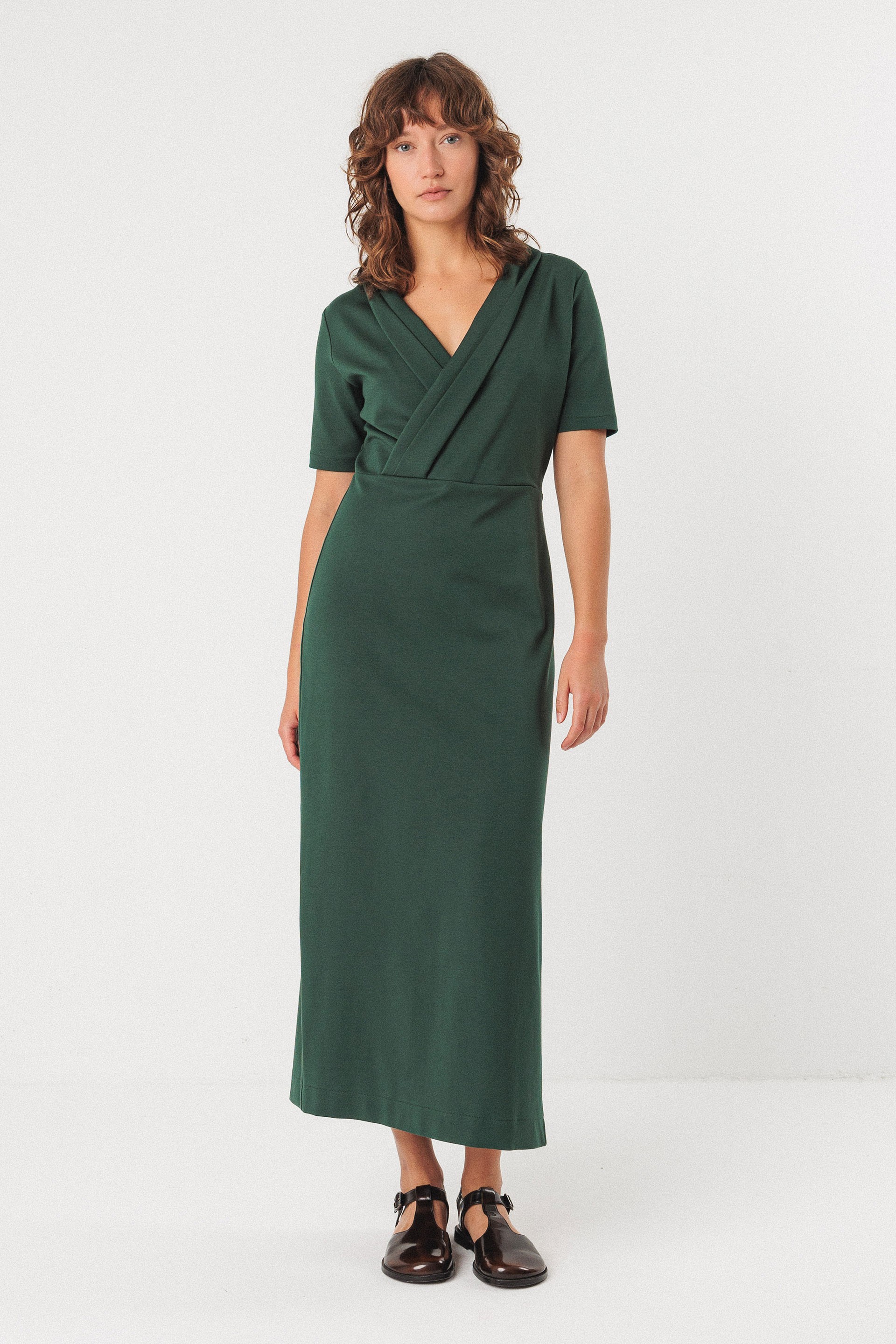 Image of SKFK dames vegan Jurk Mara Green
