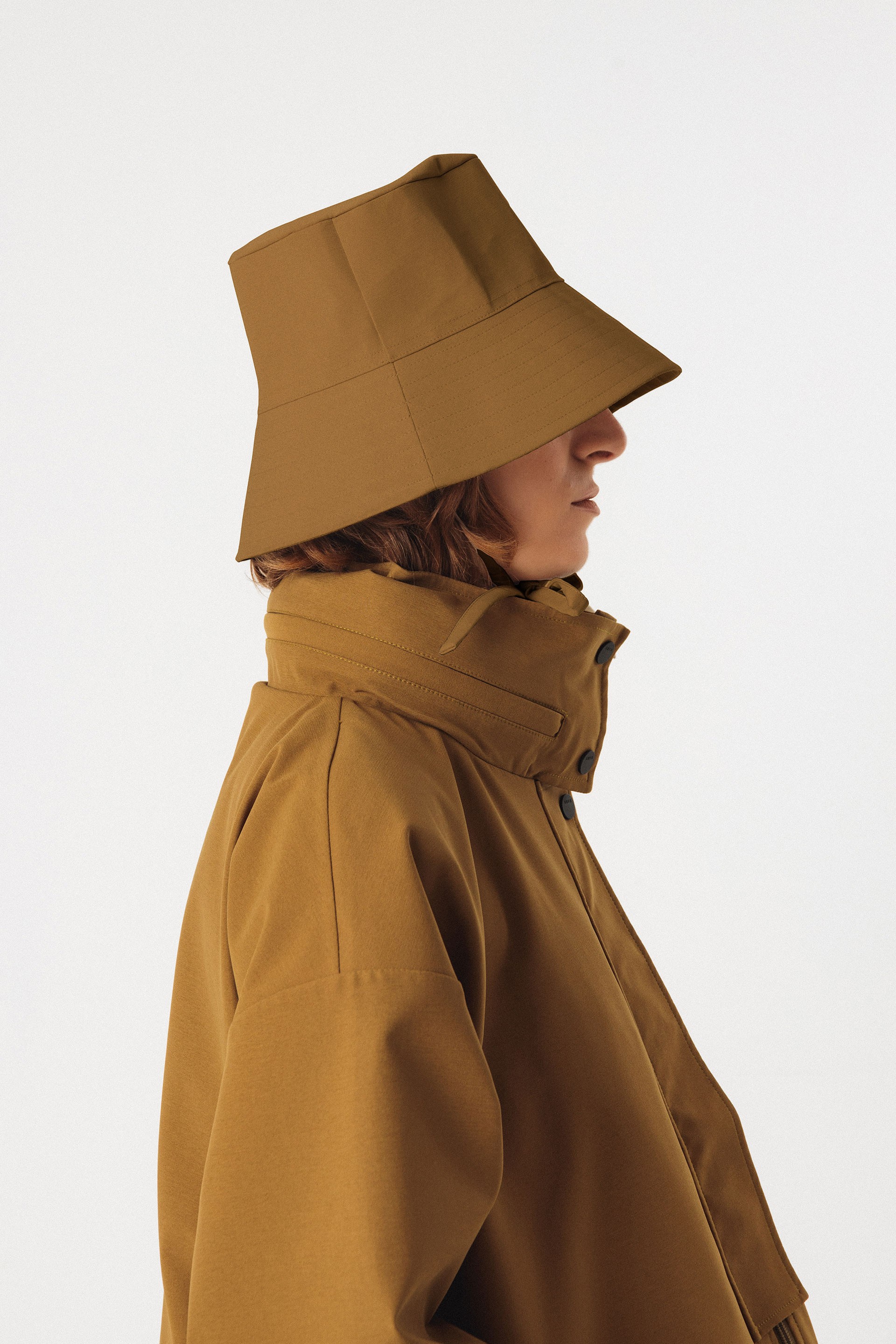 SKFK womens vegan Hat Anjara Waterproof Brown