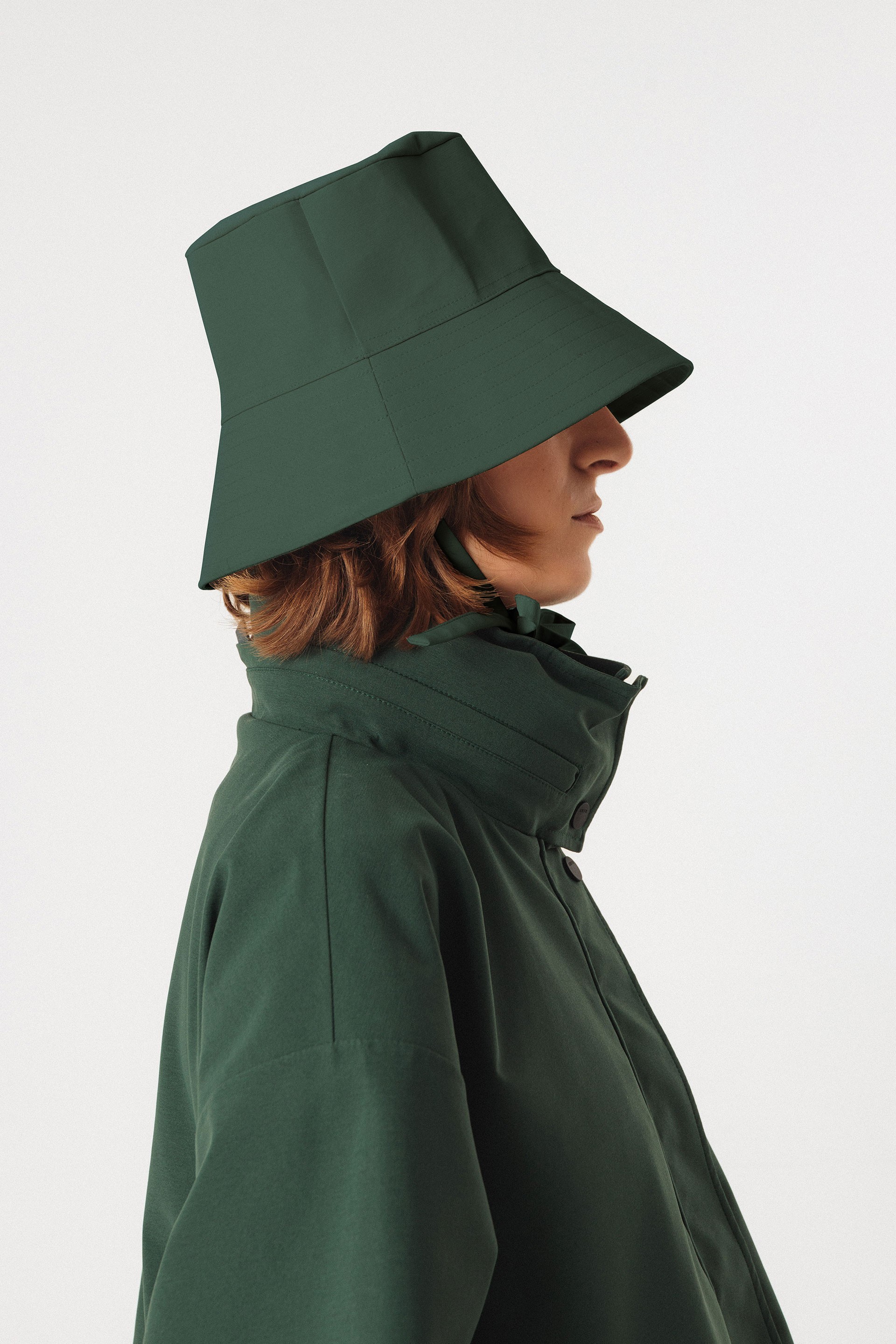 SKFK womens vegan Hat Anjara Waterproof Green