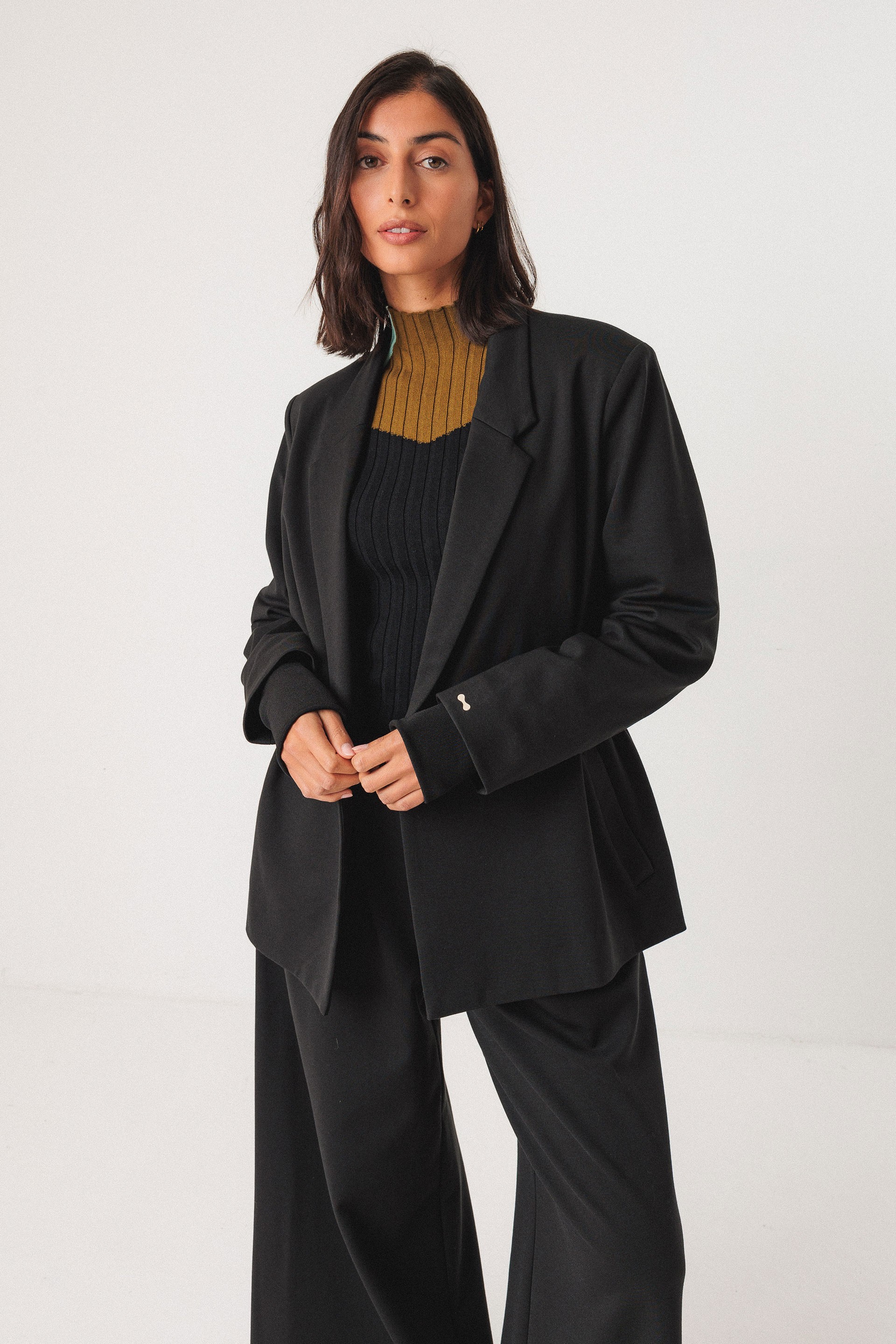 Image of SKFK dames vegan Blazer Iratz Zwart