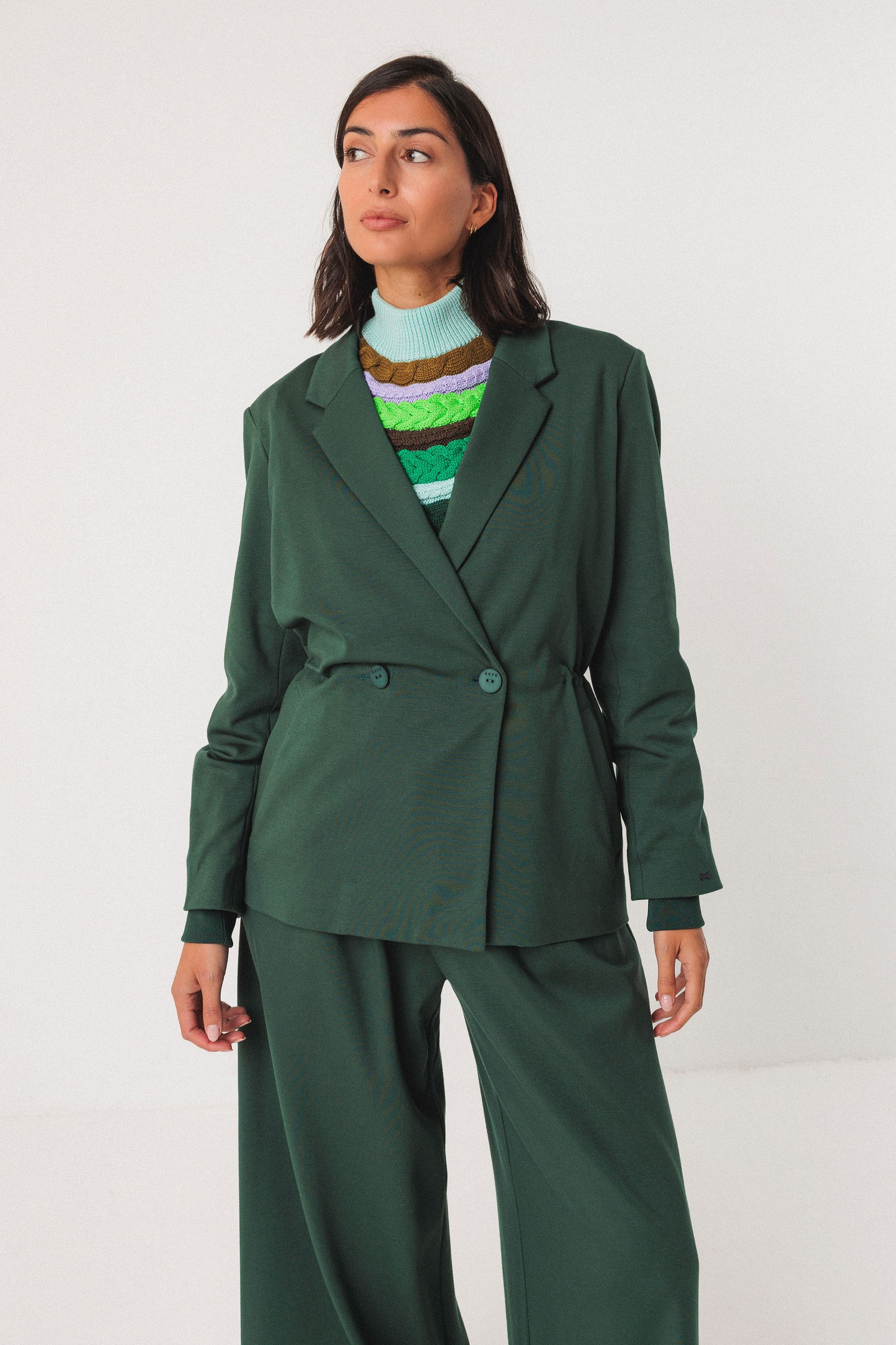 Image of SKFK dames vegan Blazer Iratz Green