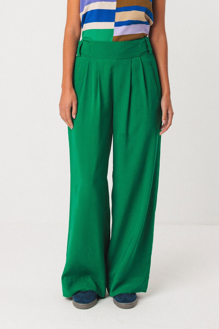 Image of SKFK dames vegan Broek Hestia Groen