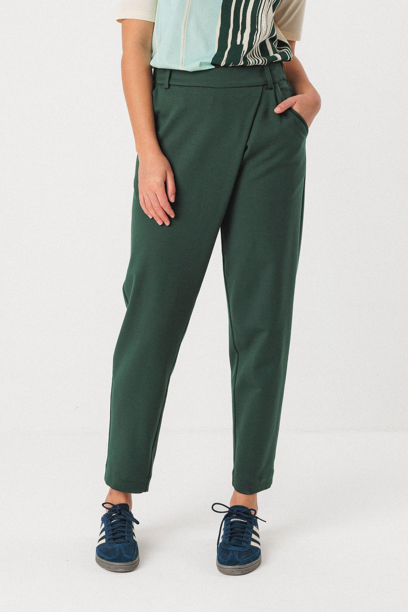 Image of SKFK dames vegan Broek Ezama Groen