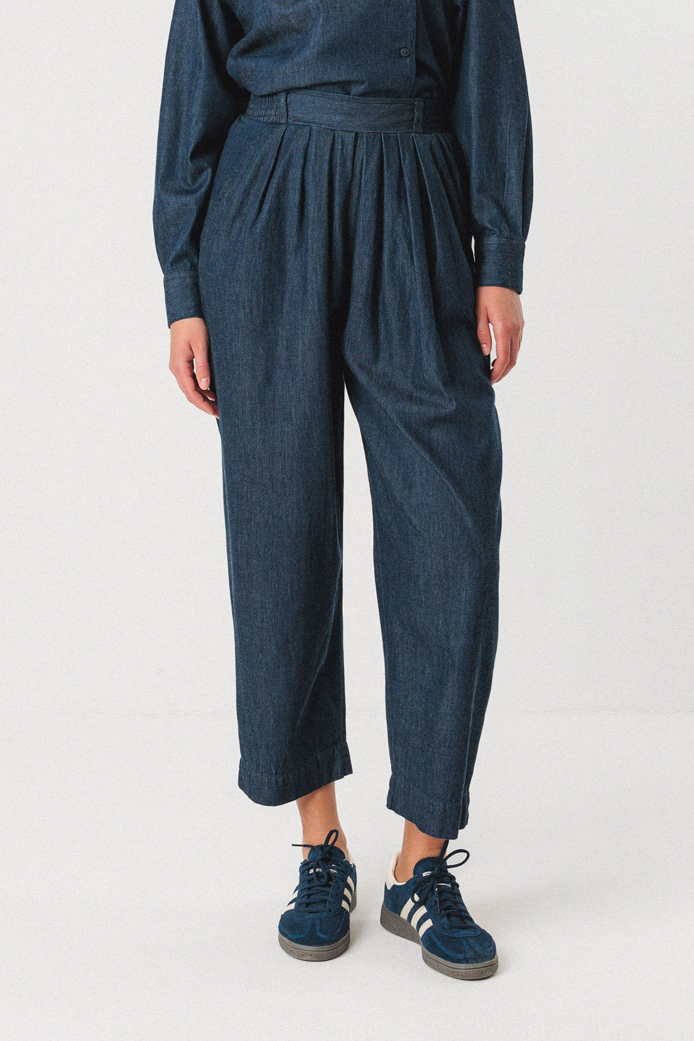 Image of SKFK dames vegan Broek Amatza Blauw