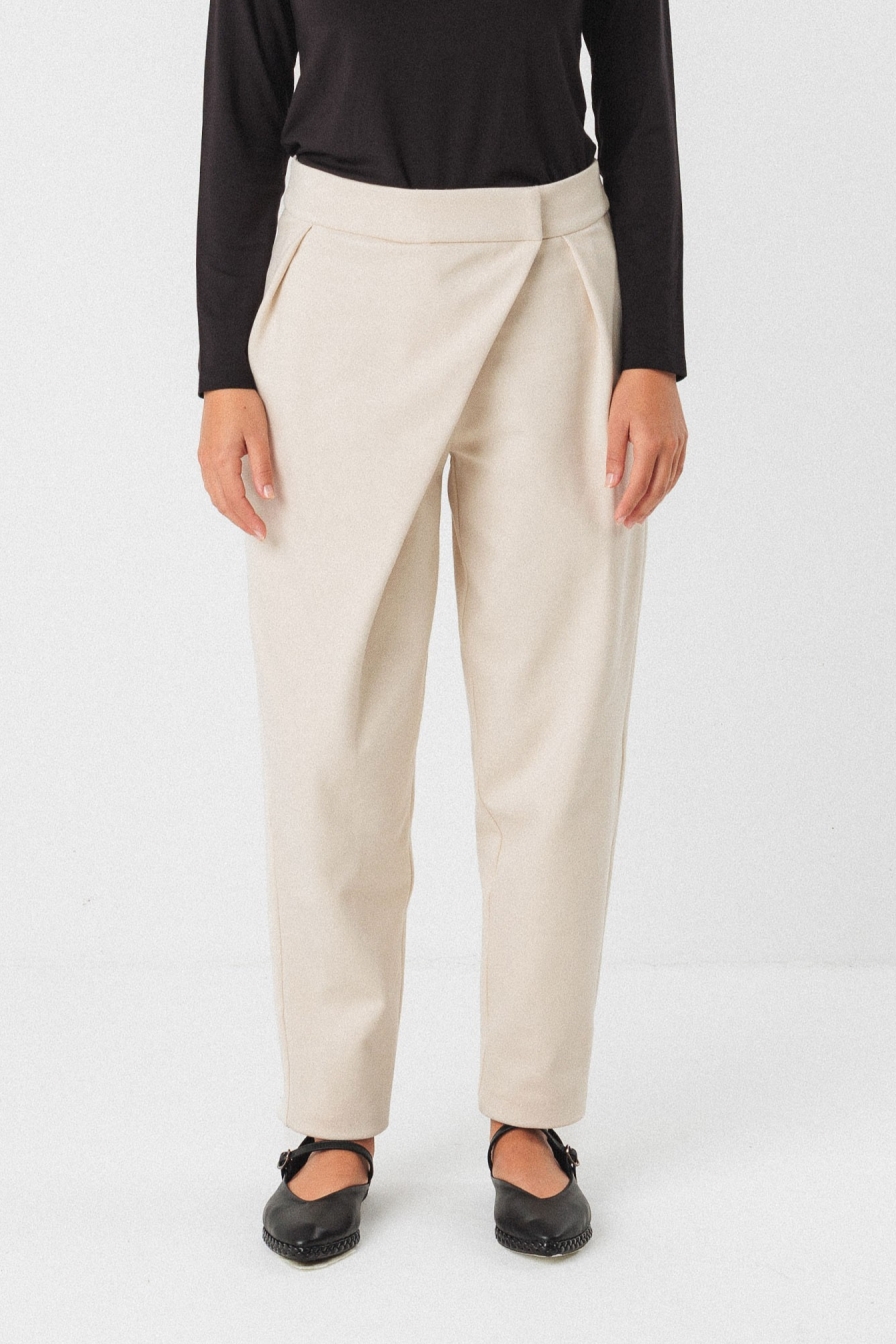 Image of SKFK dames vegan Broek Goiane Beige
