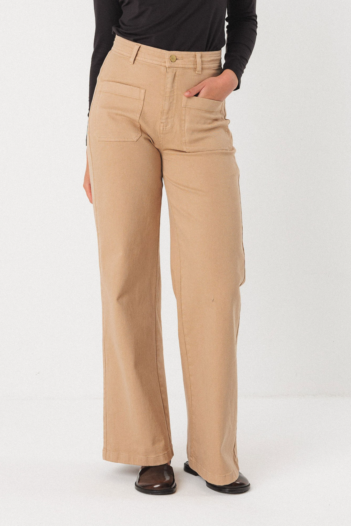 Image of SKFK dames vegan Broek Lakha Beige
