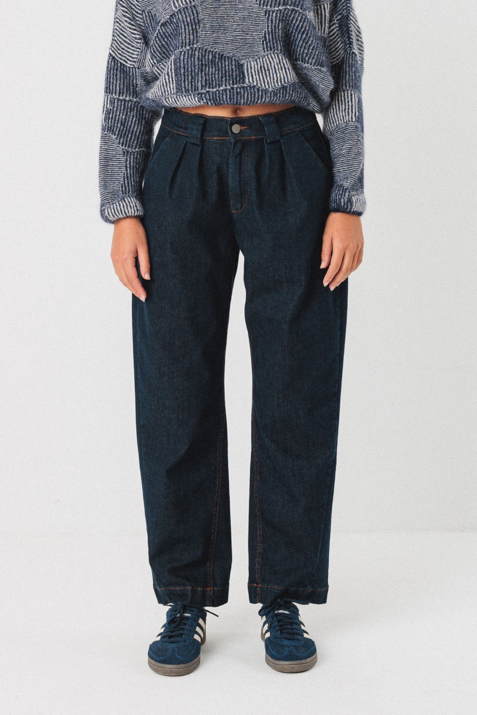 SKFK Damen vegan Jeans Amata Blau