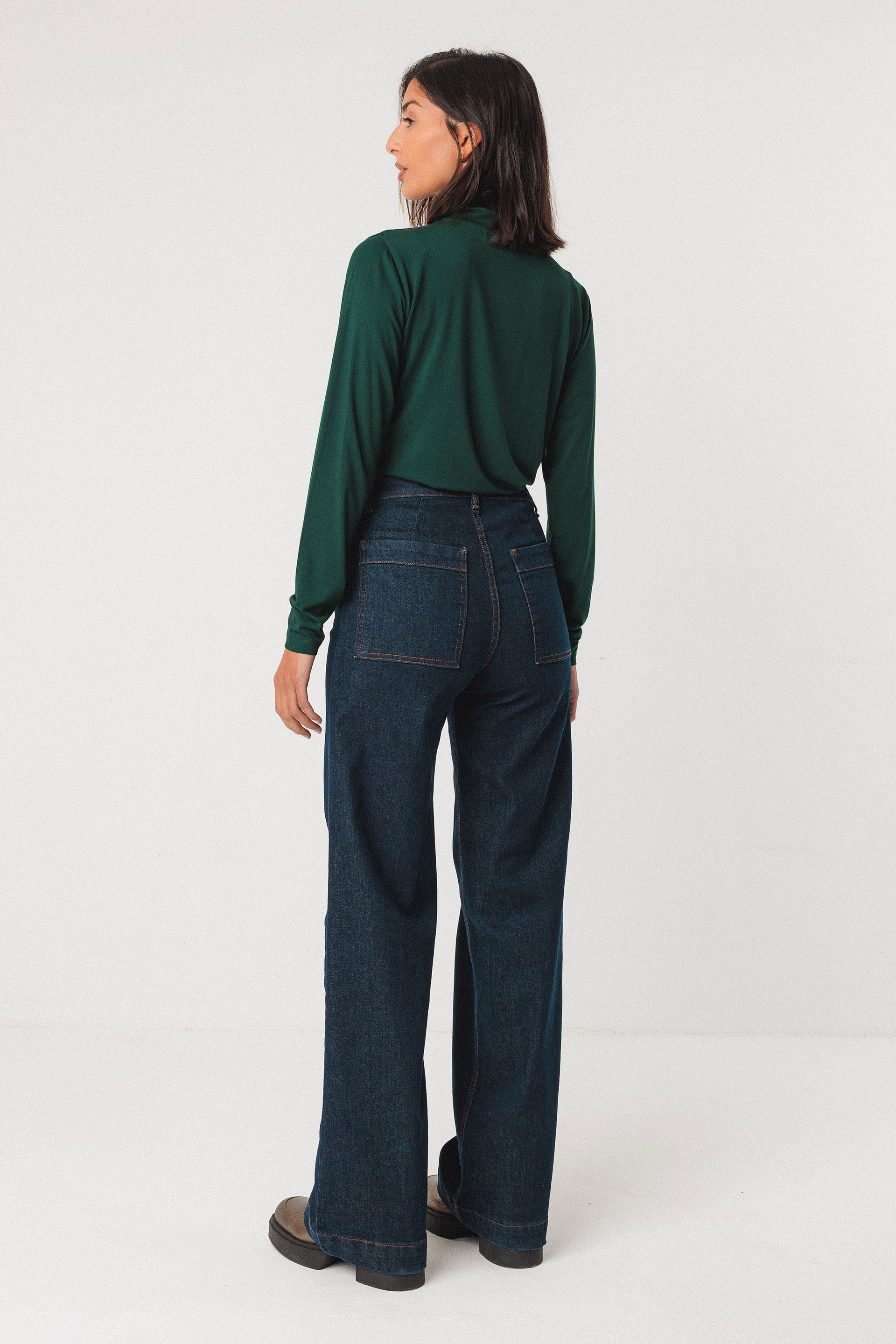 112642 - Damen vegan Jeans Ainhize Blau