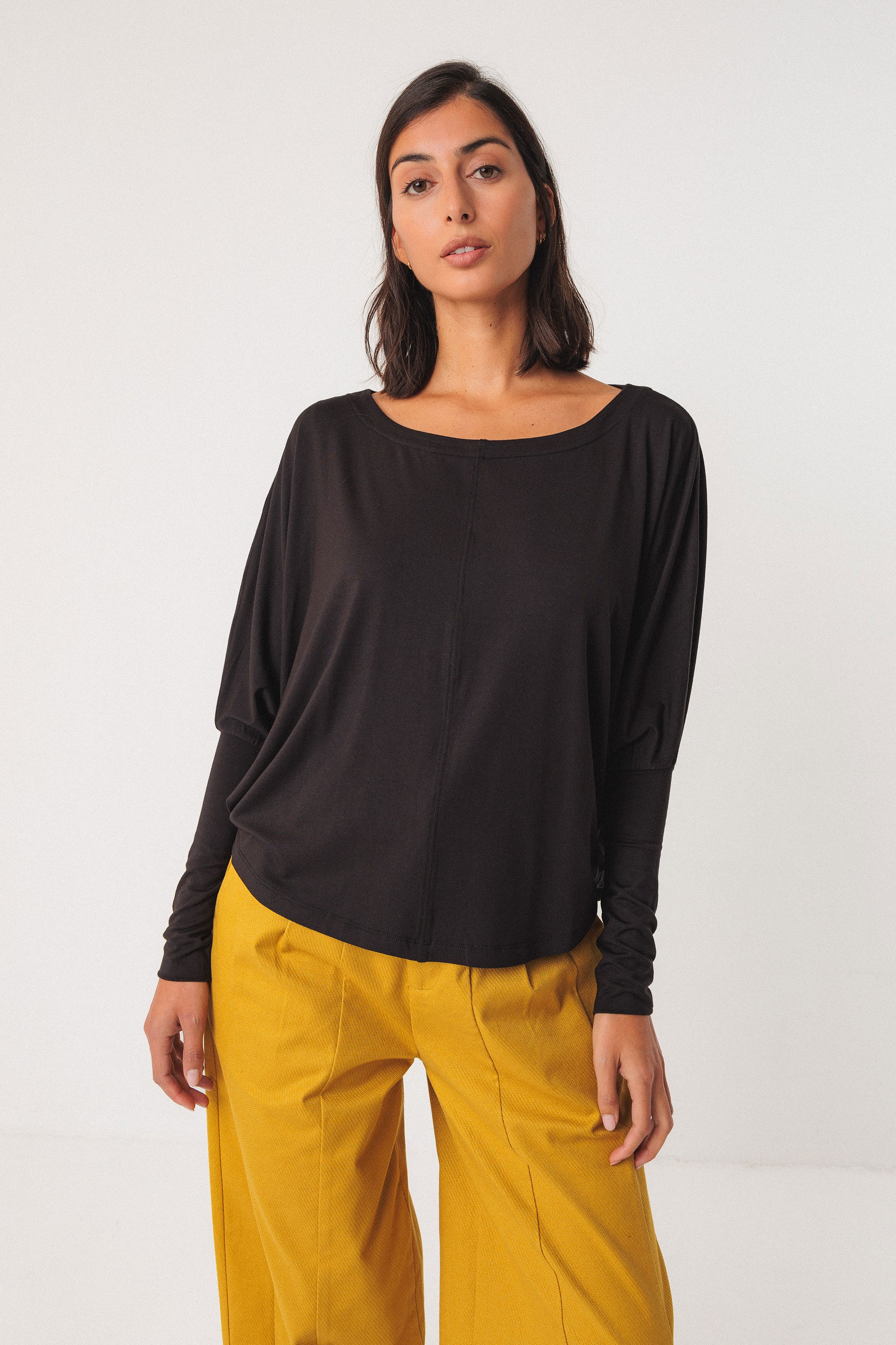 SKFK Damen vegan T-Shirt Zur-8 Schwarz