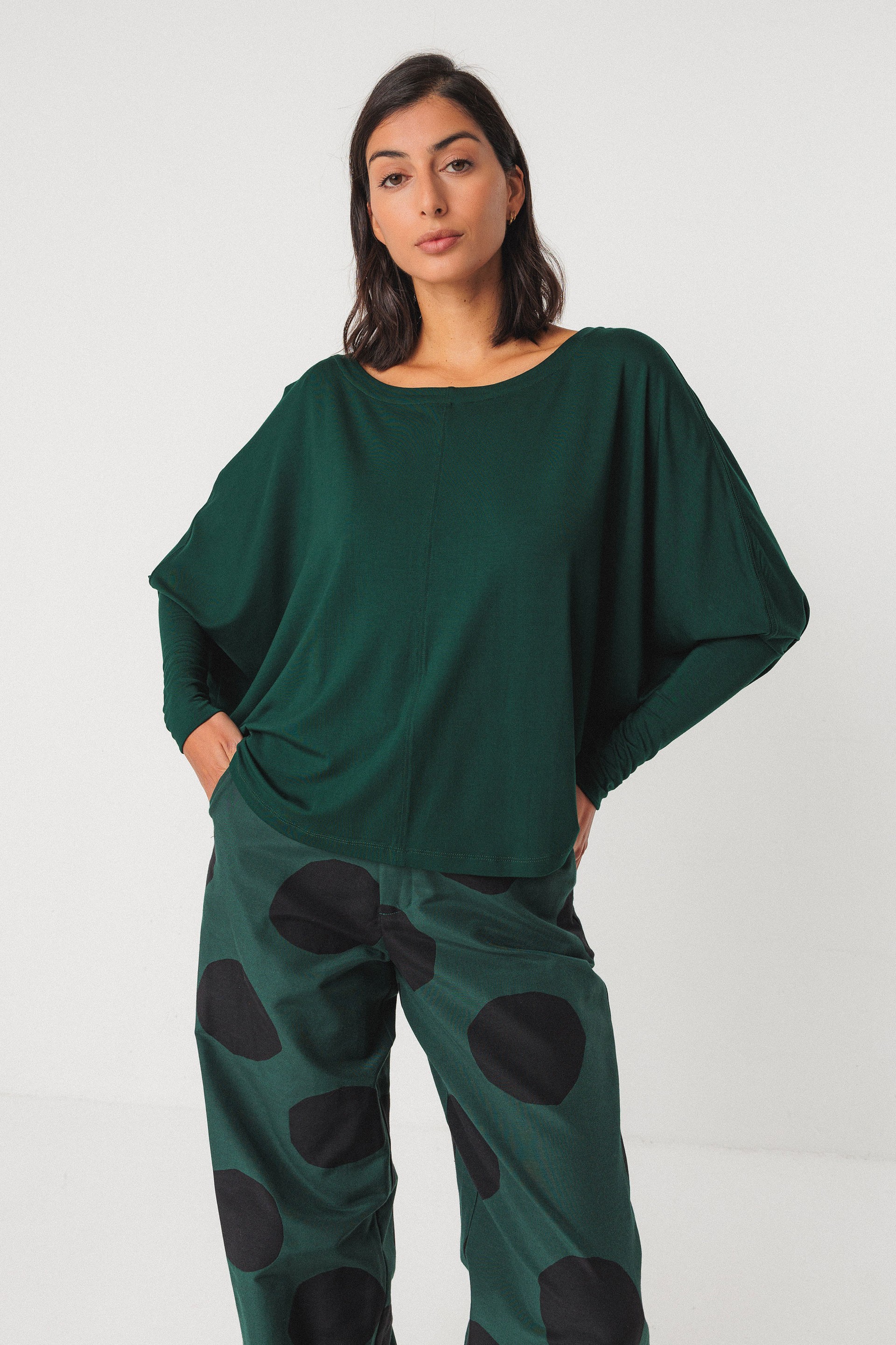 SKFK Damen vegan T-Shirt Zur-8 Gr&Atilde;&frac14;n