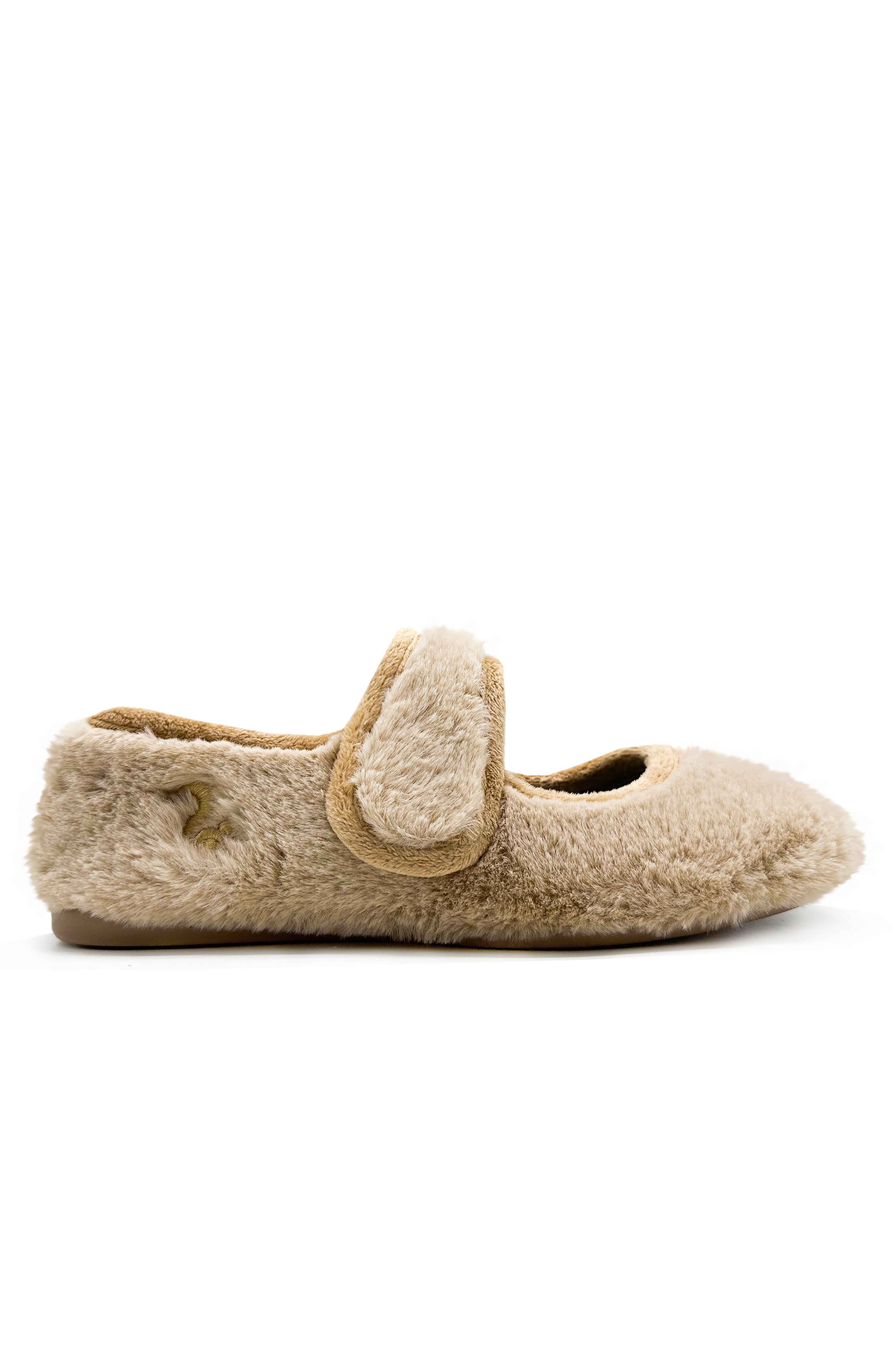 thies womens vegan Slippers Rec Ballerina Beige