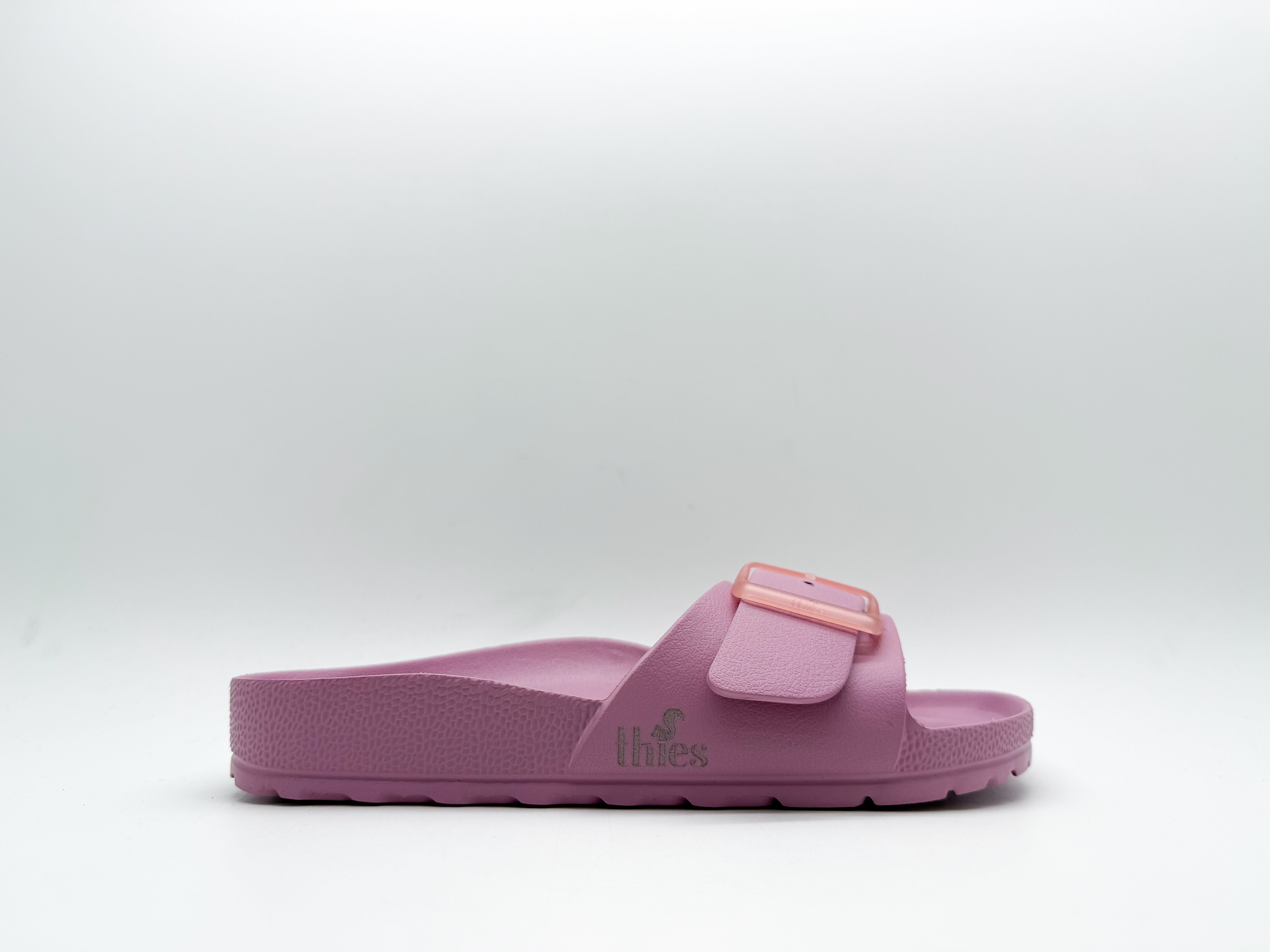 thies womens vegan Sandal Ecofoam Strap Malva Pink