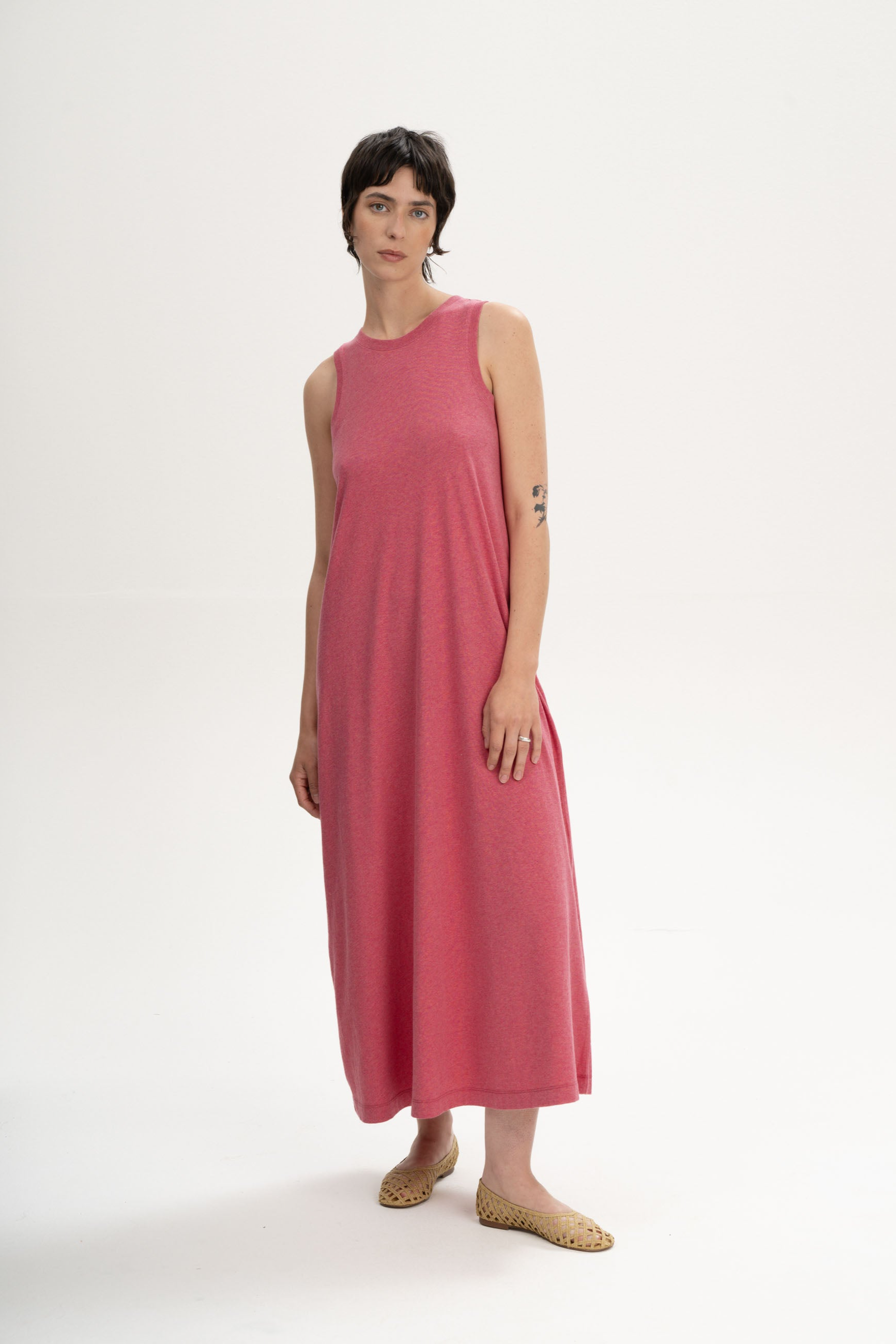 Image of MELA dames vegan Maxi-Jurk Mahika Blossom Melange