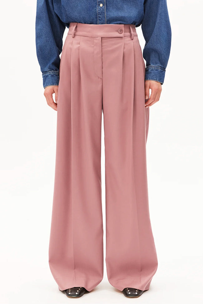 Image of ARMEDANGELS dames vegan Broek Kaayua Licht Bessen