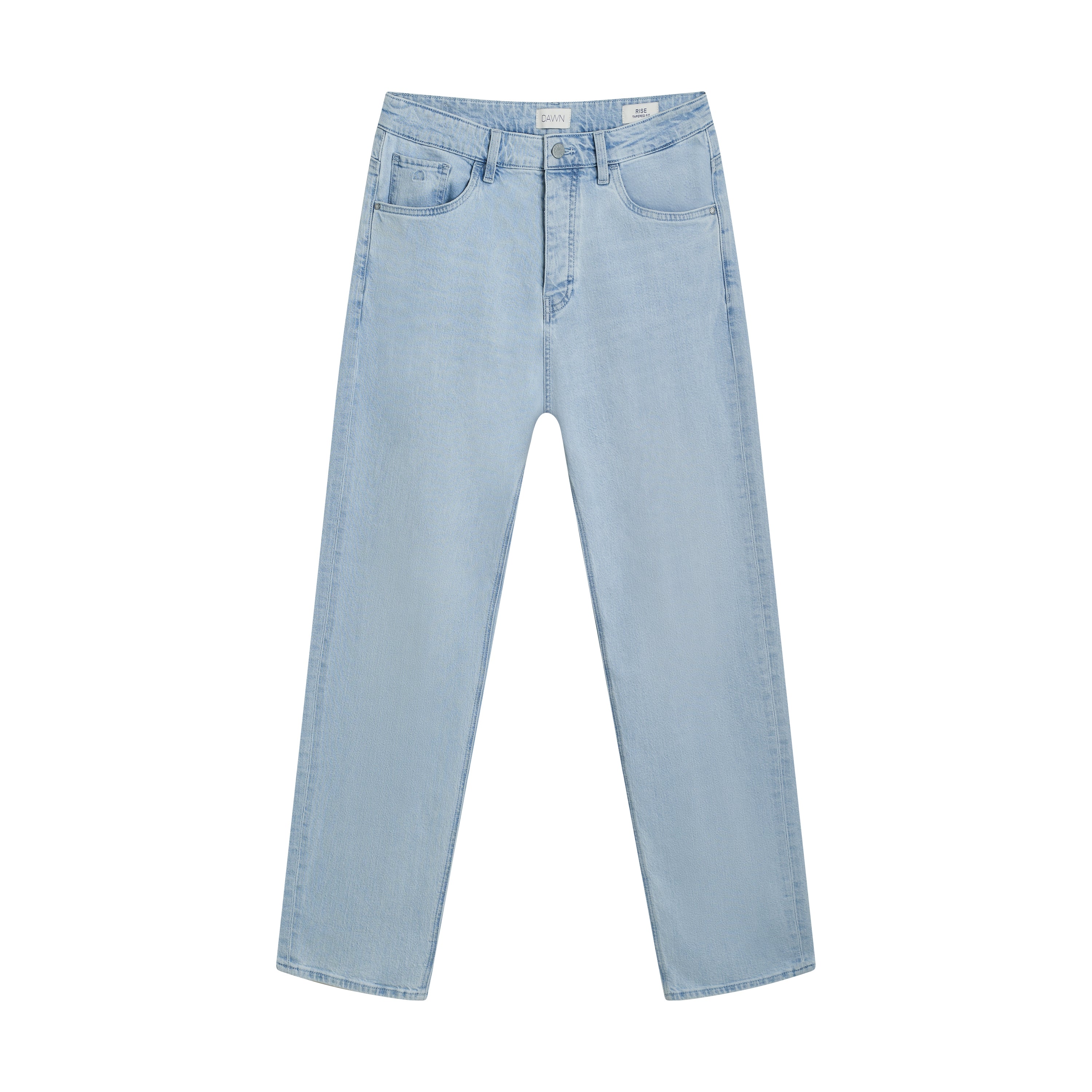 Dawn Jeans Met Een Relaxte, Taps Toelopende Pasvorm, Basic Model, Ijsblauw