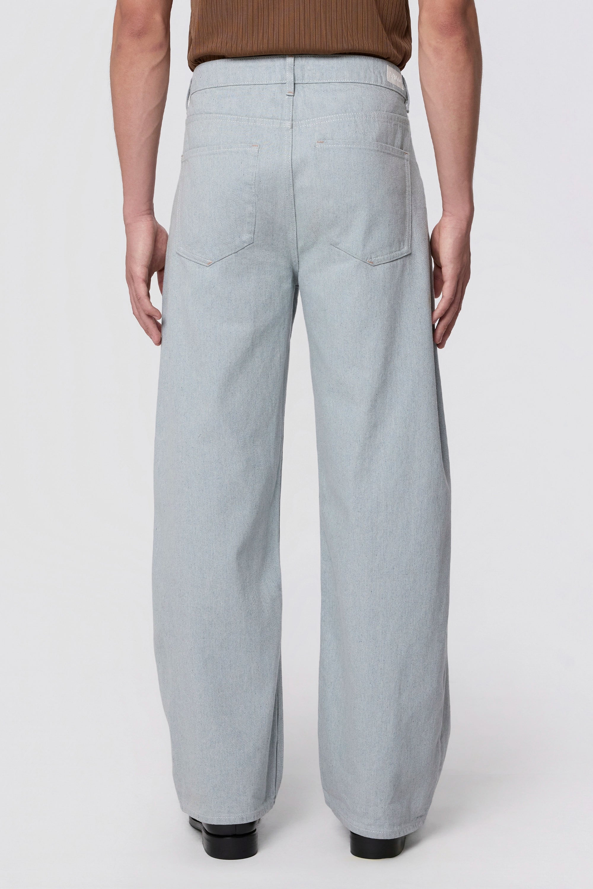 Dawn Jeans Ash Barrel Leg, Gerecycled Blauw