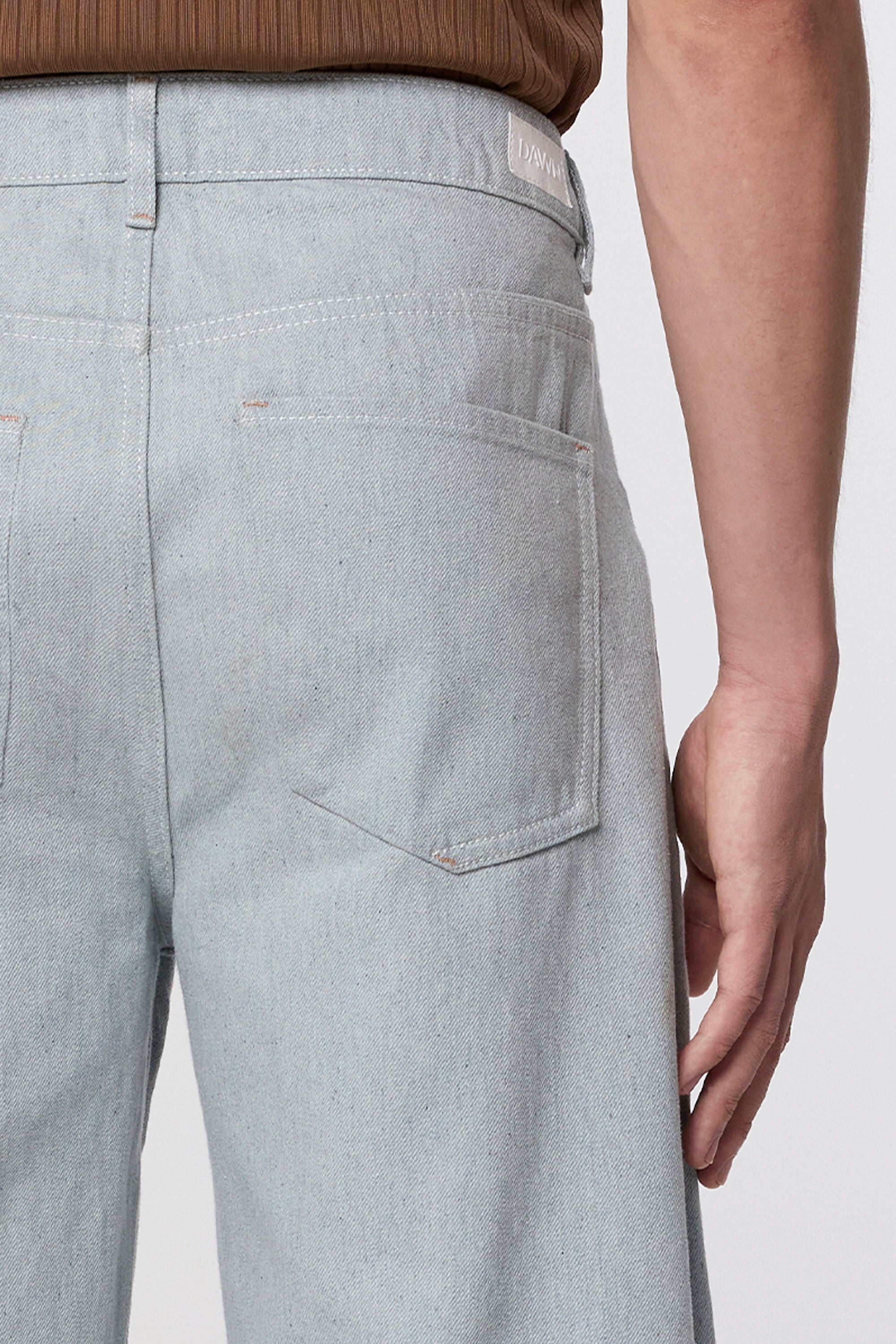 Dawn Jeans Ash Barrel Leg, Gerecycled Blauw
