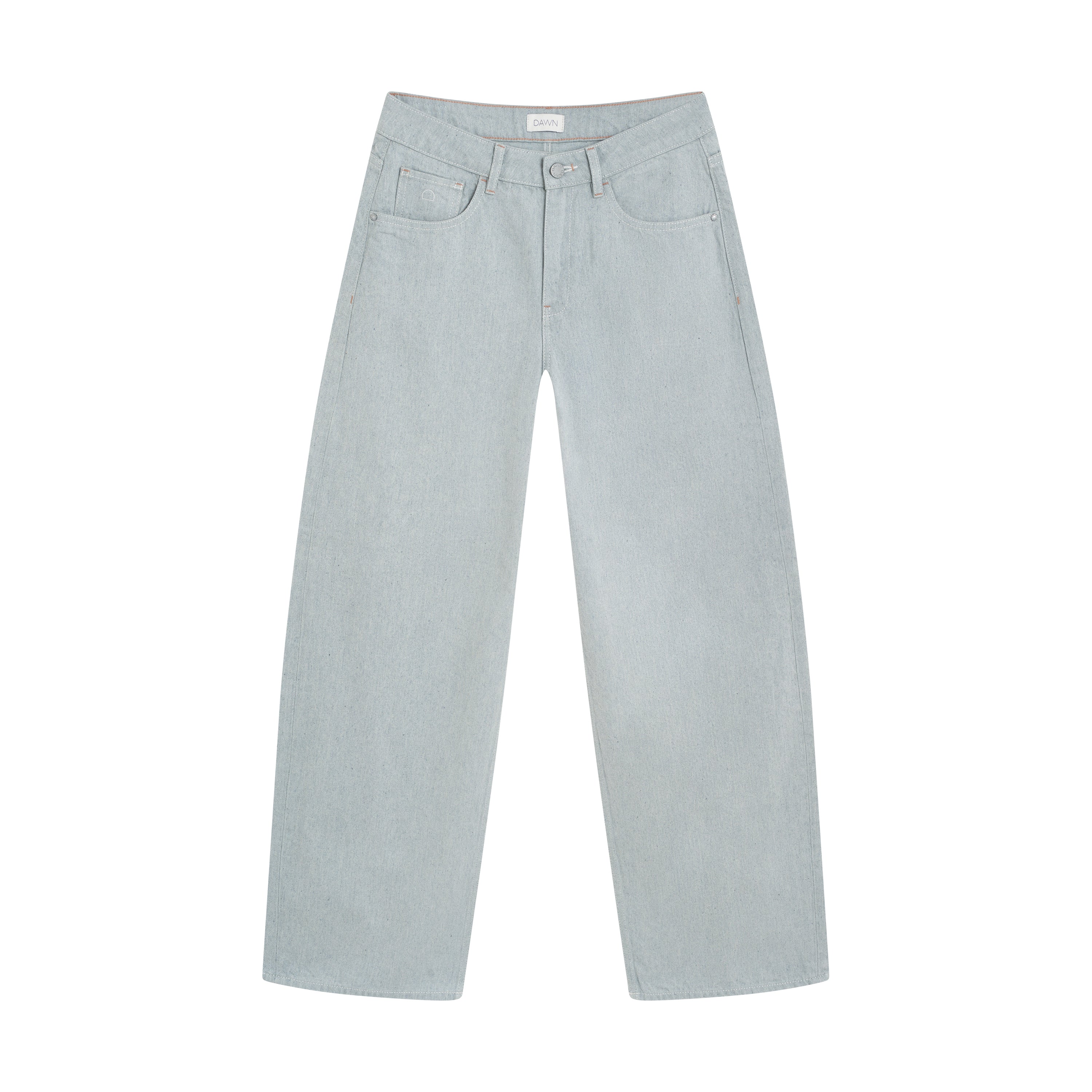 Dawn Jeans Ash Barrel Leg, Gerecycled Blauw