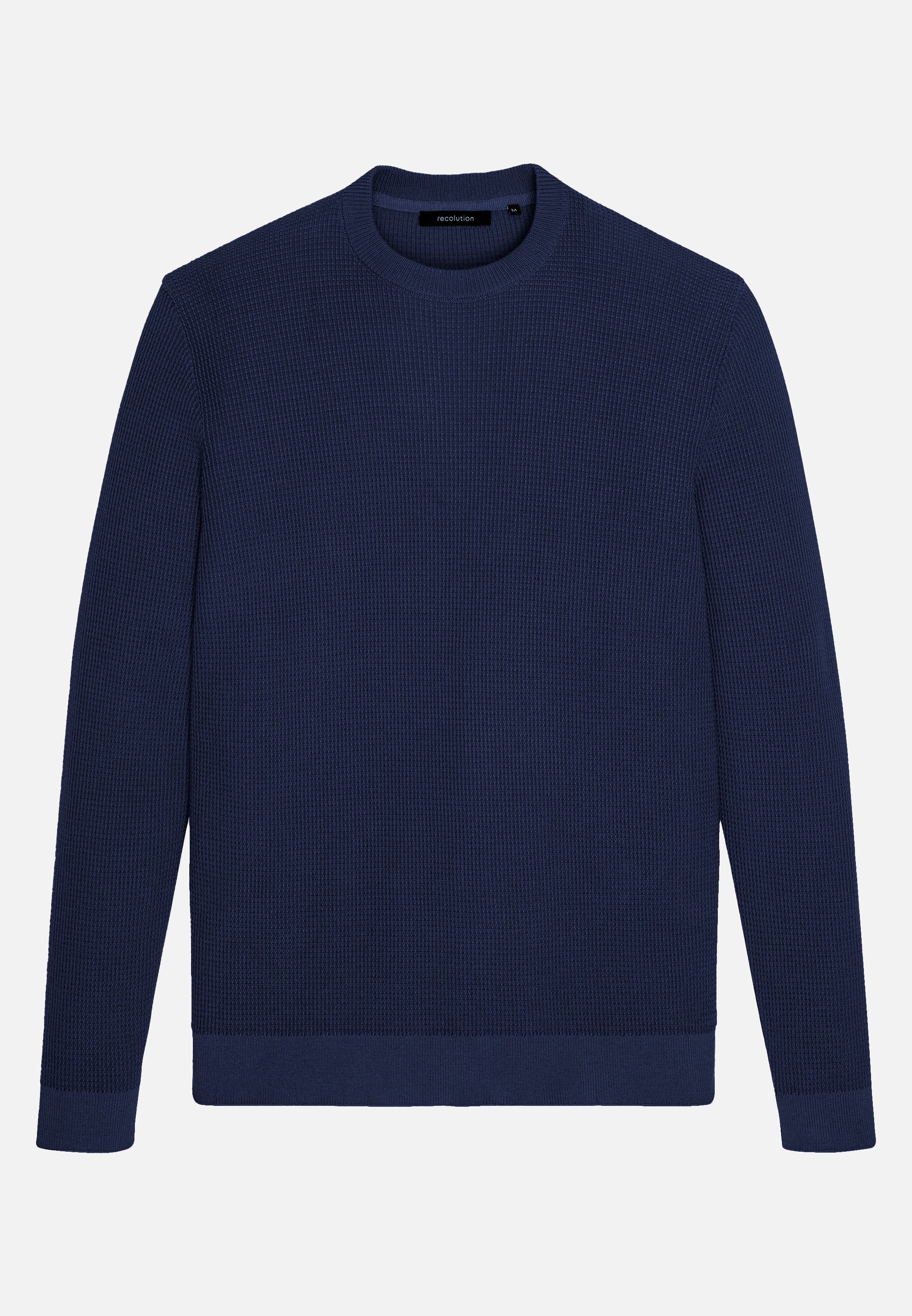 Recolution men vegan Sweater Lupin Navy