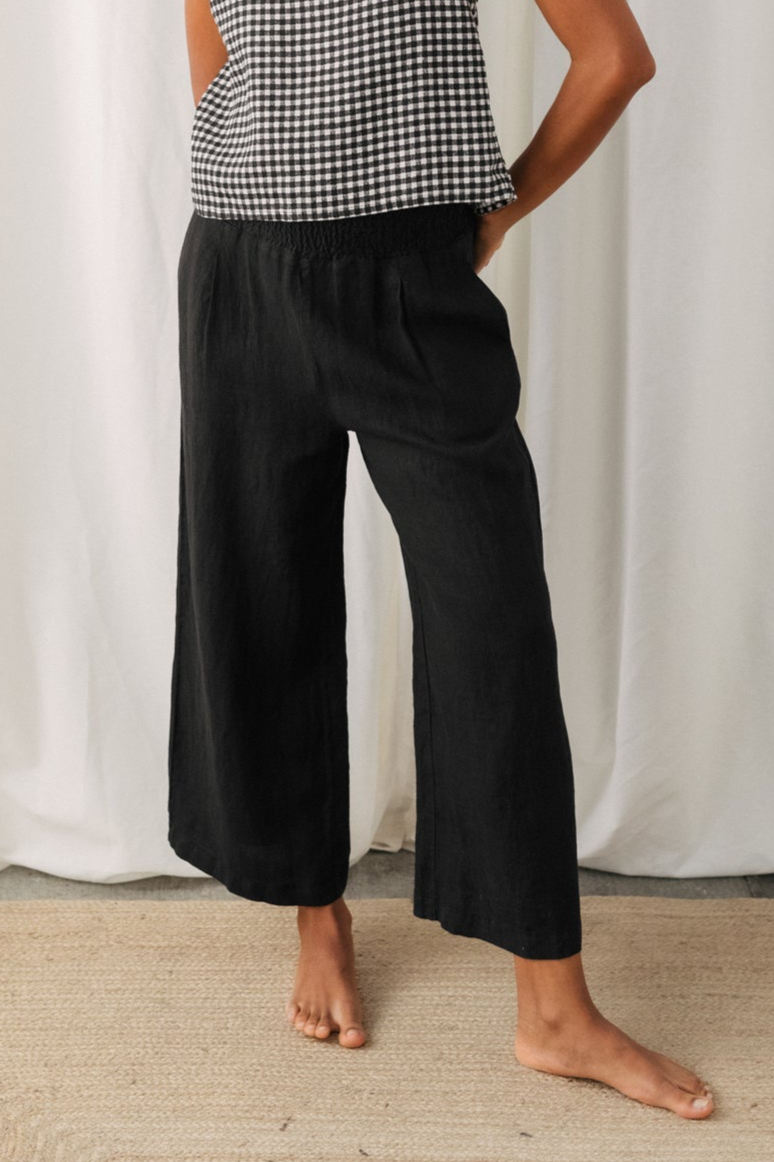 Image of TWOTHIRDS dames vegan Broek Marianne Zwart