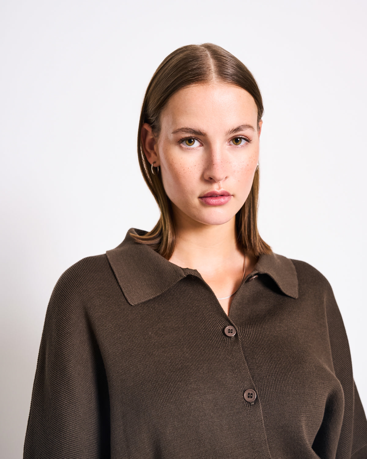 JAN 'N JUNE Cardigan Anjo Modderbruin