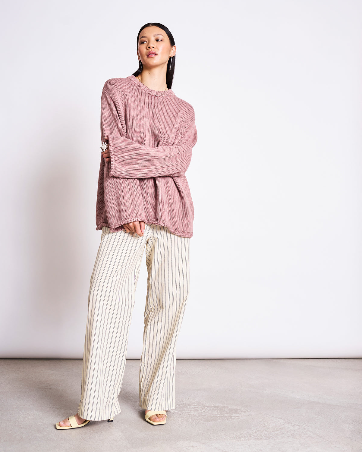 JAN 'N JUNE Trui Sona Mauve