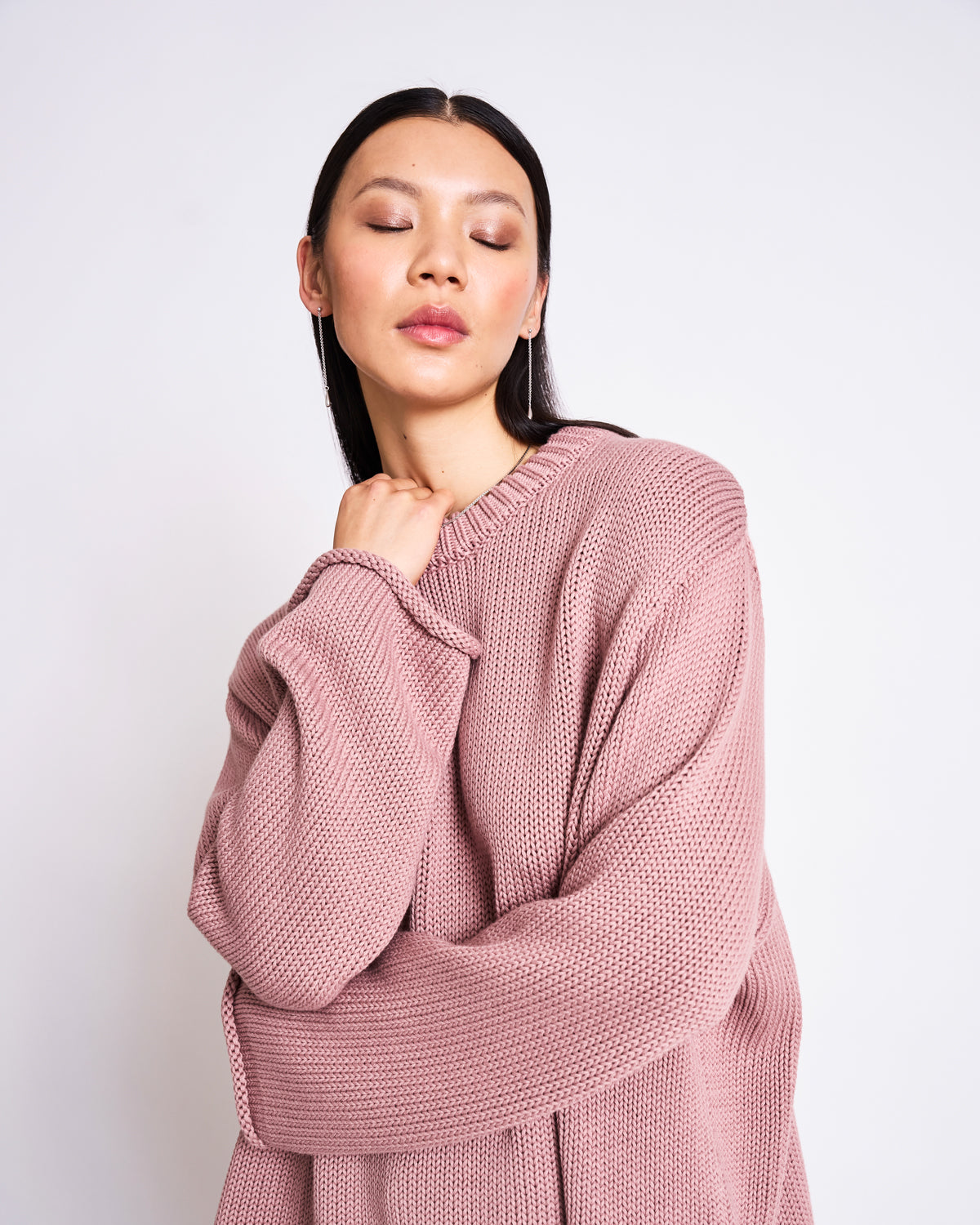 JAN 'N JUNE Trui Sona Mauve